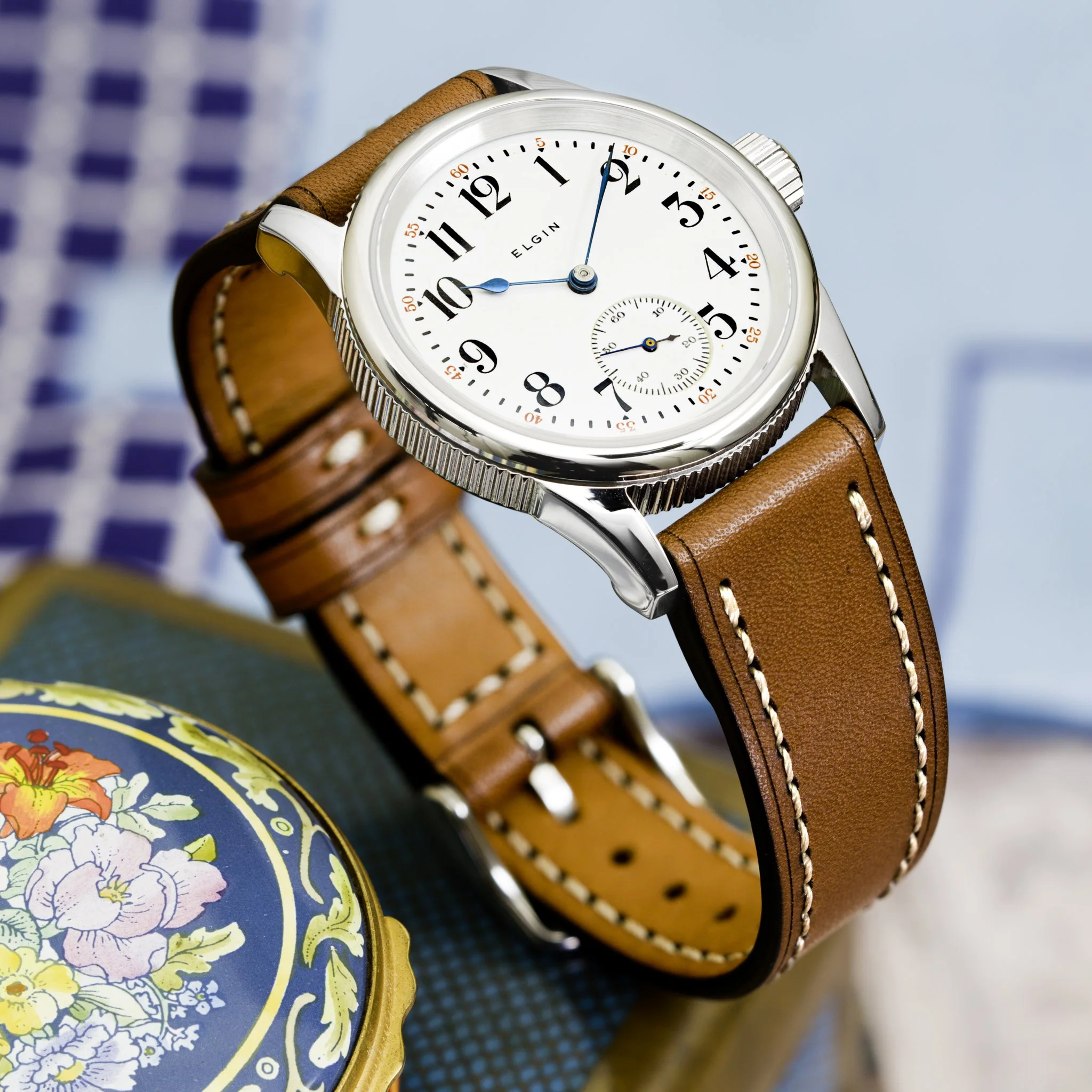 Elgin pocket watch conversion