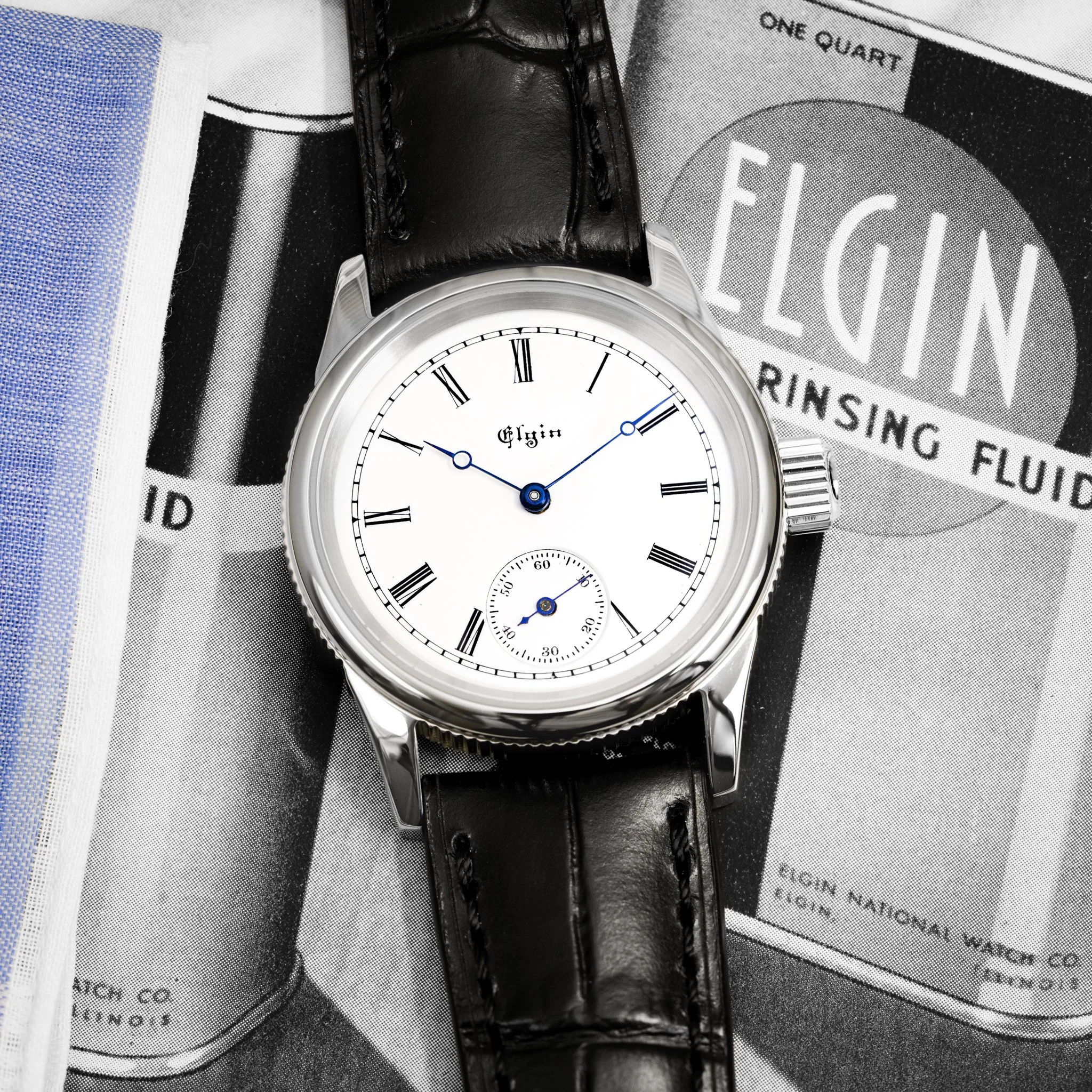 Elgin pocket watch conversion