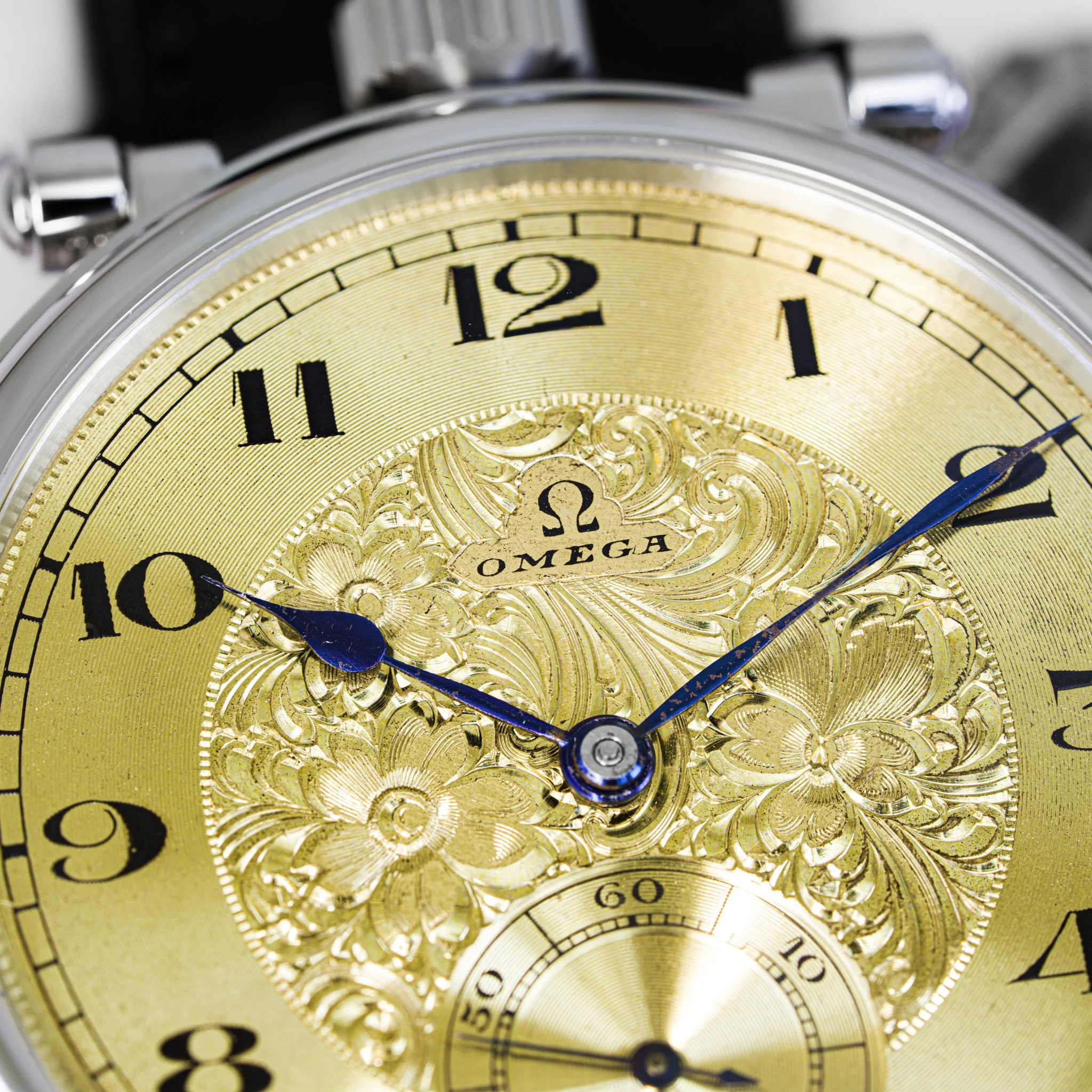 Omega pocket watch conversion
