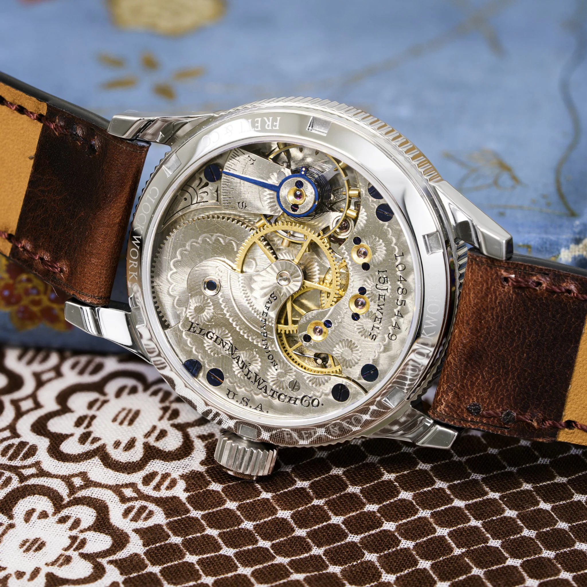 Elgin pocket watch conversion