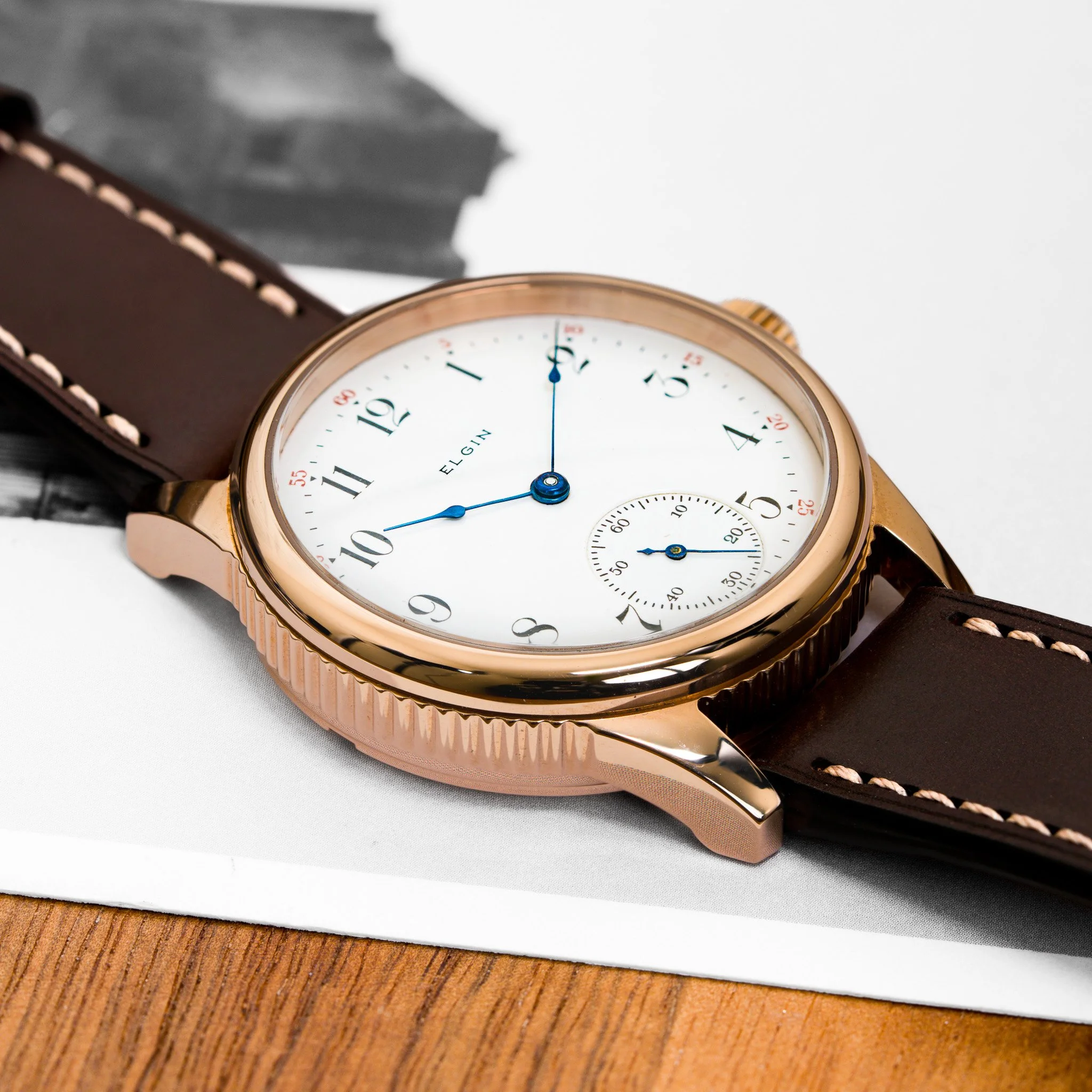 Elgin pocket watch conversion