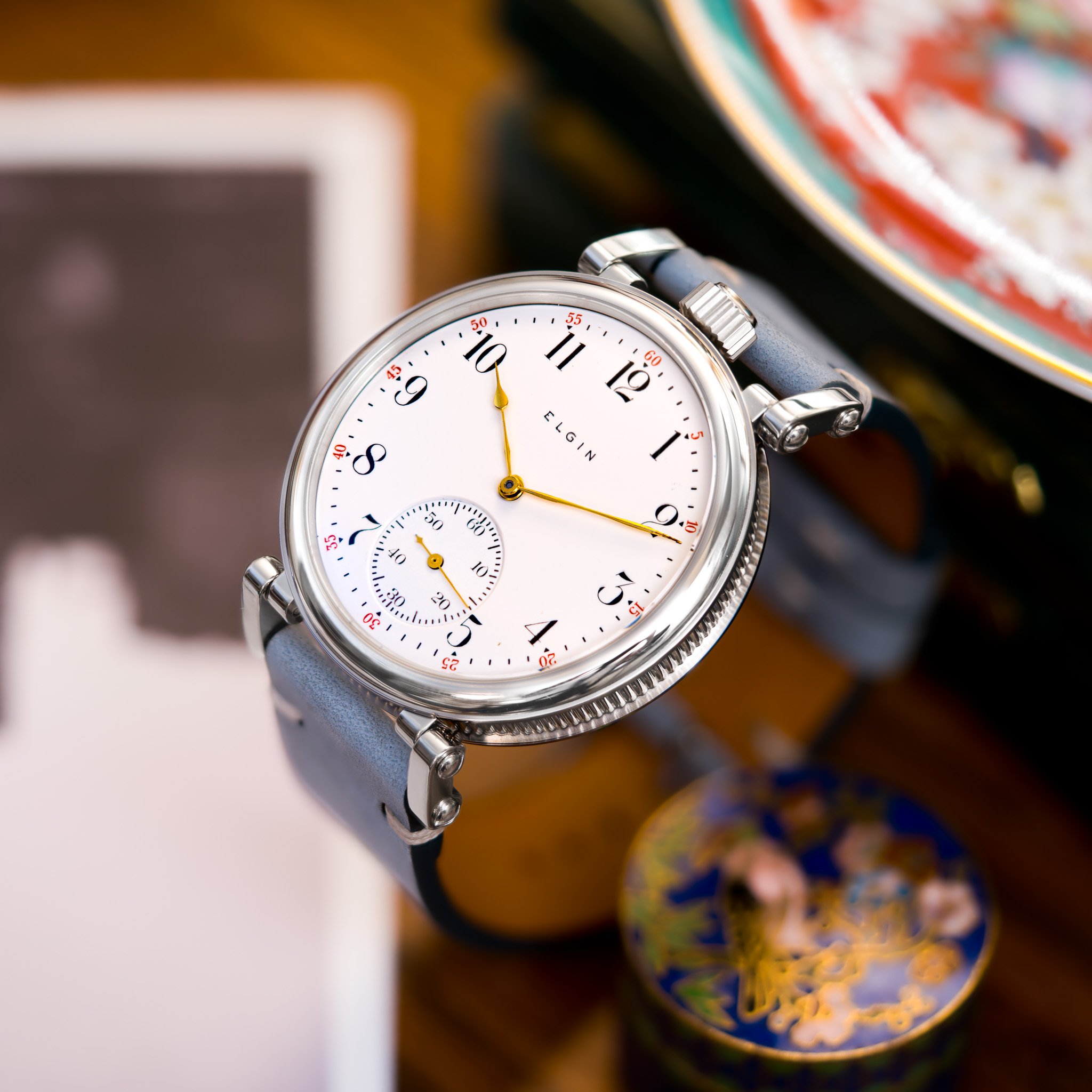 Elgin pocket watch conversion
