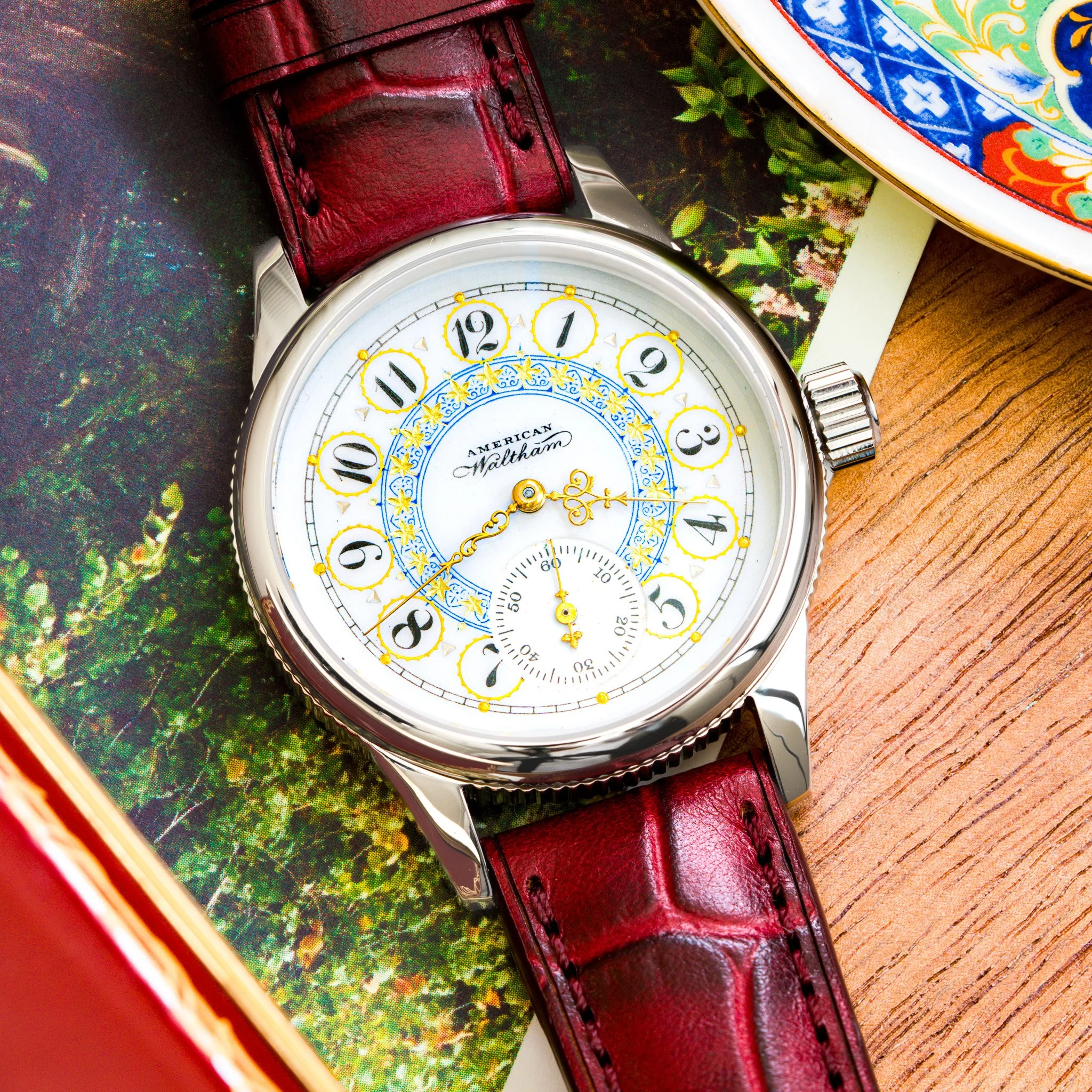 Waltham pocket watch conversion