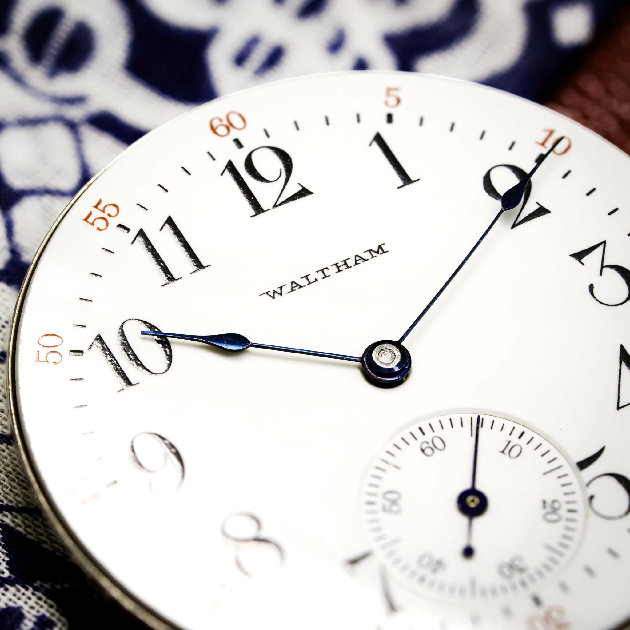 Waltham pocket watch conversion