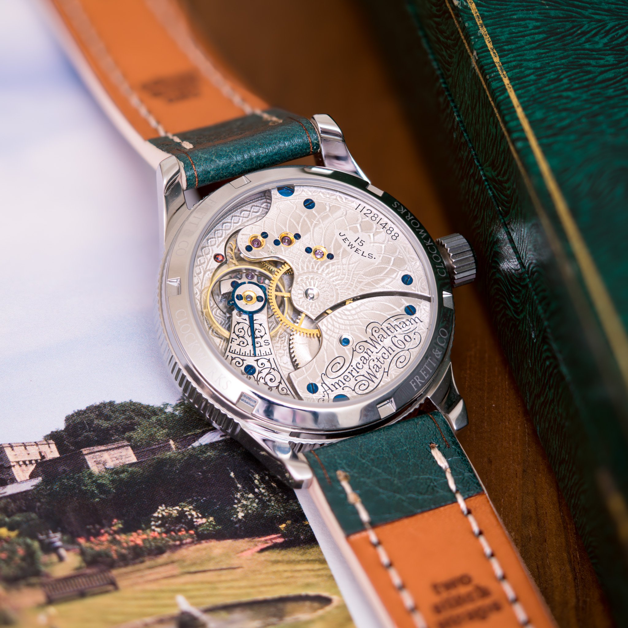 Waltham pocket watch conversion