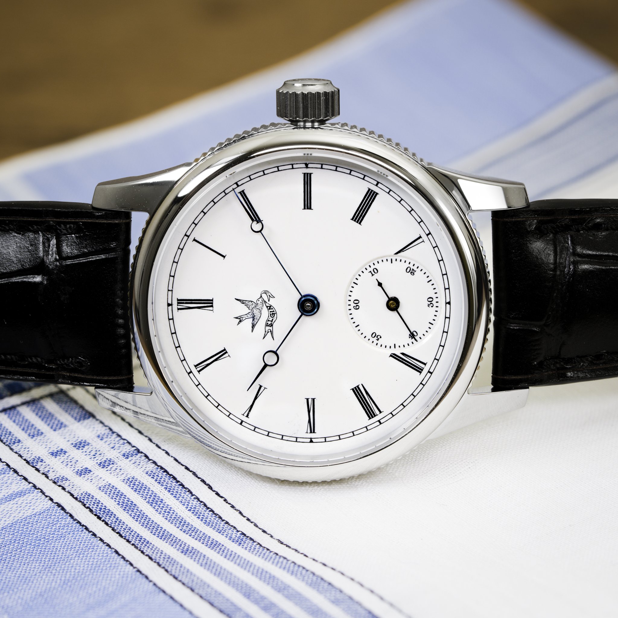 Elgin pocket watch conversion
