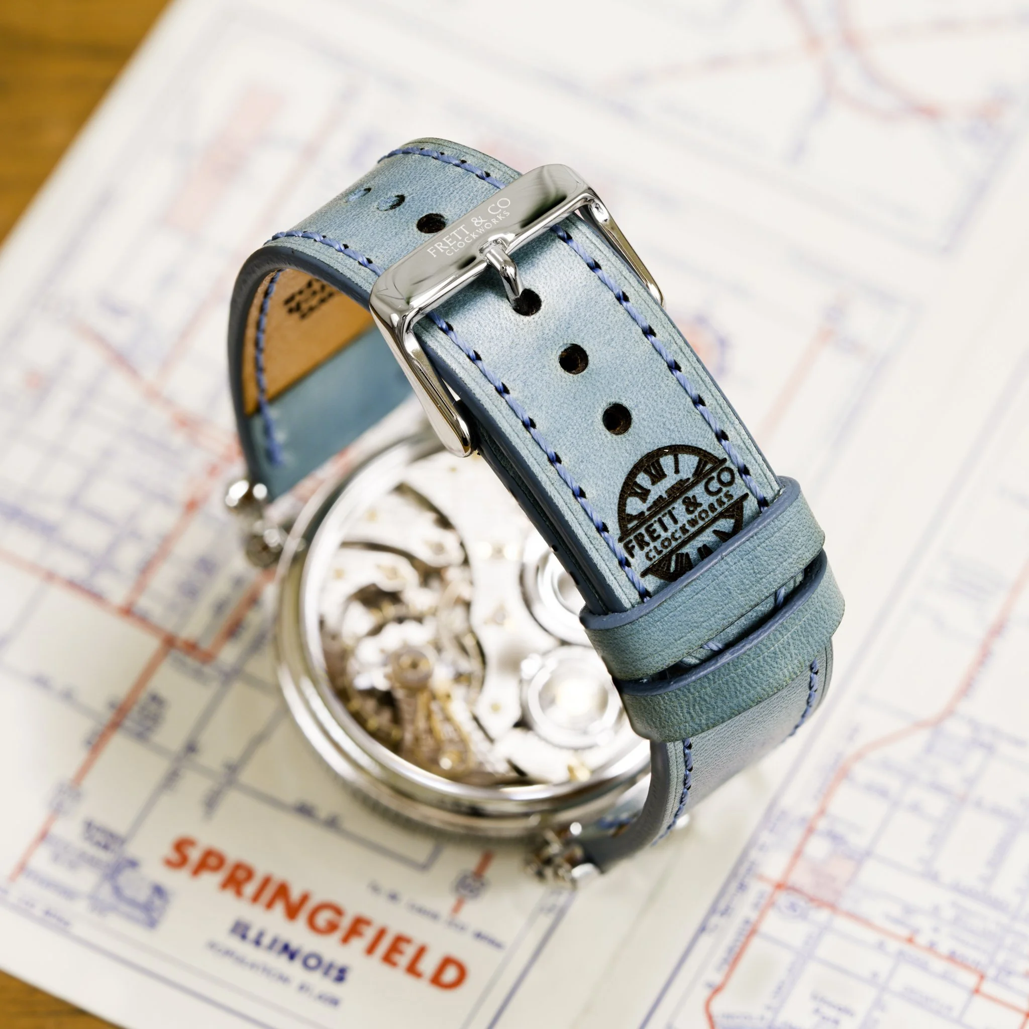 Illinois pocket watch conversion