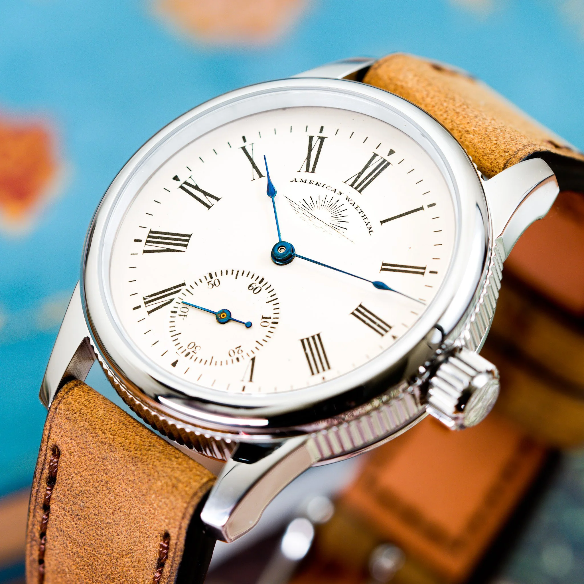 Waltham pocket watch conversion