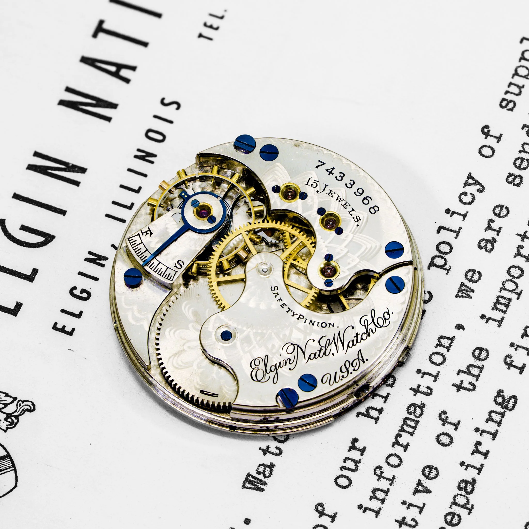 Elgin pocket watch conversion