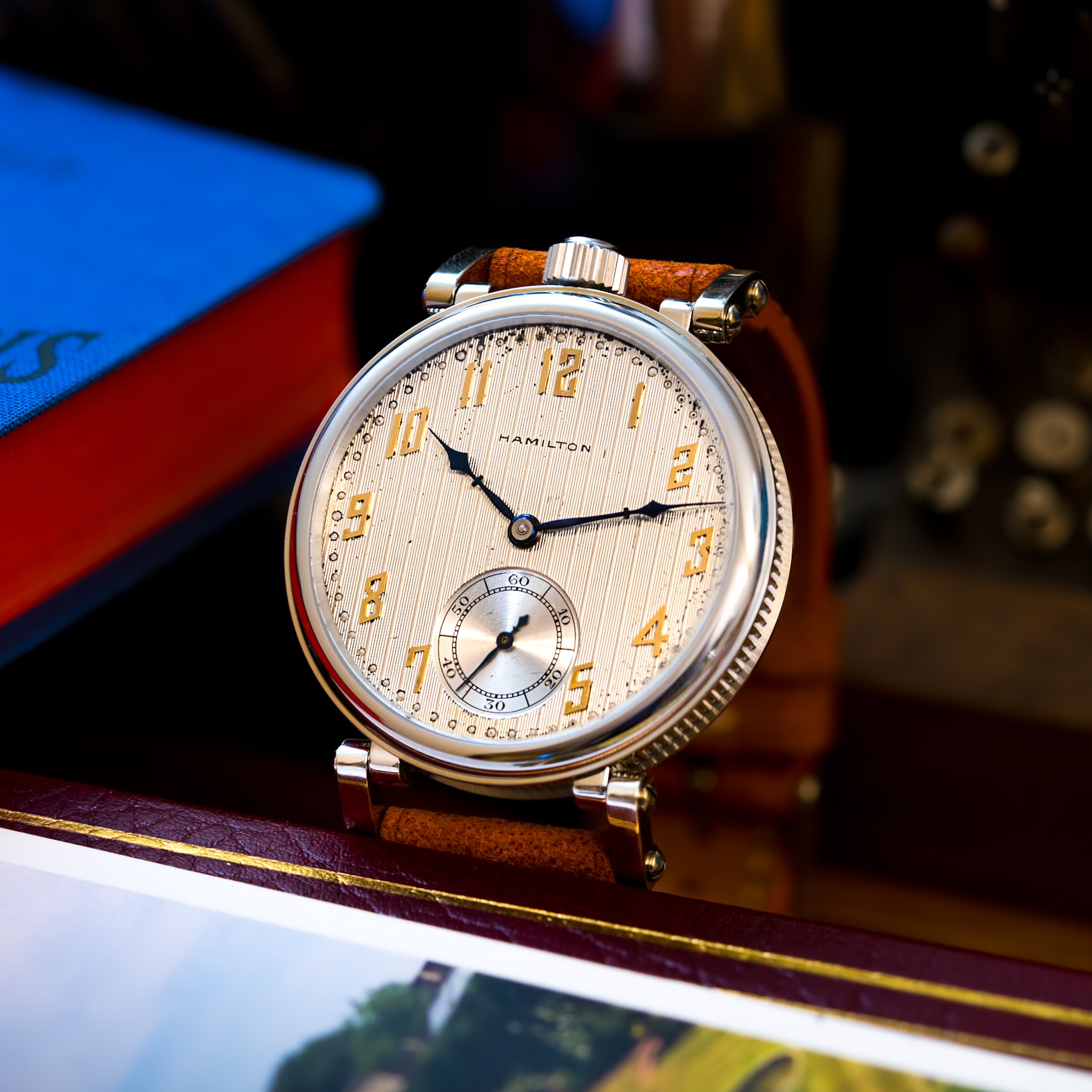 Hamilton pocket watch conversion