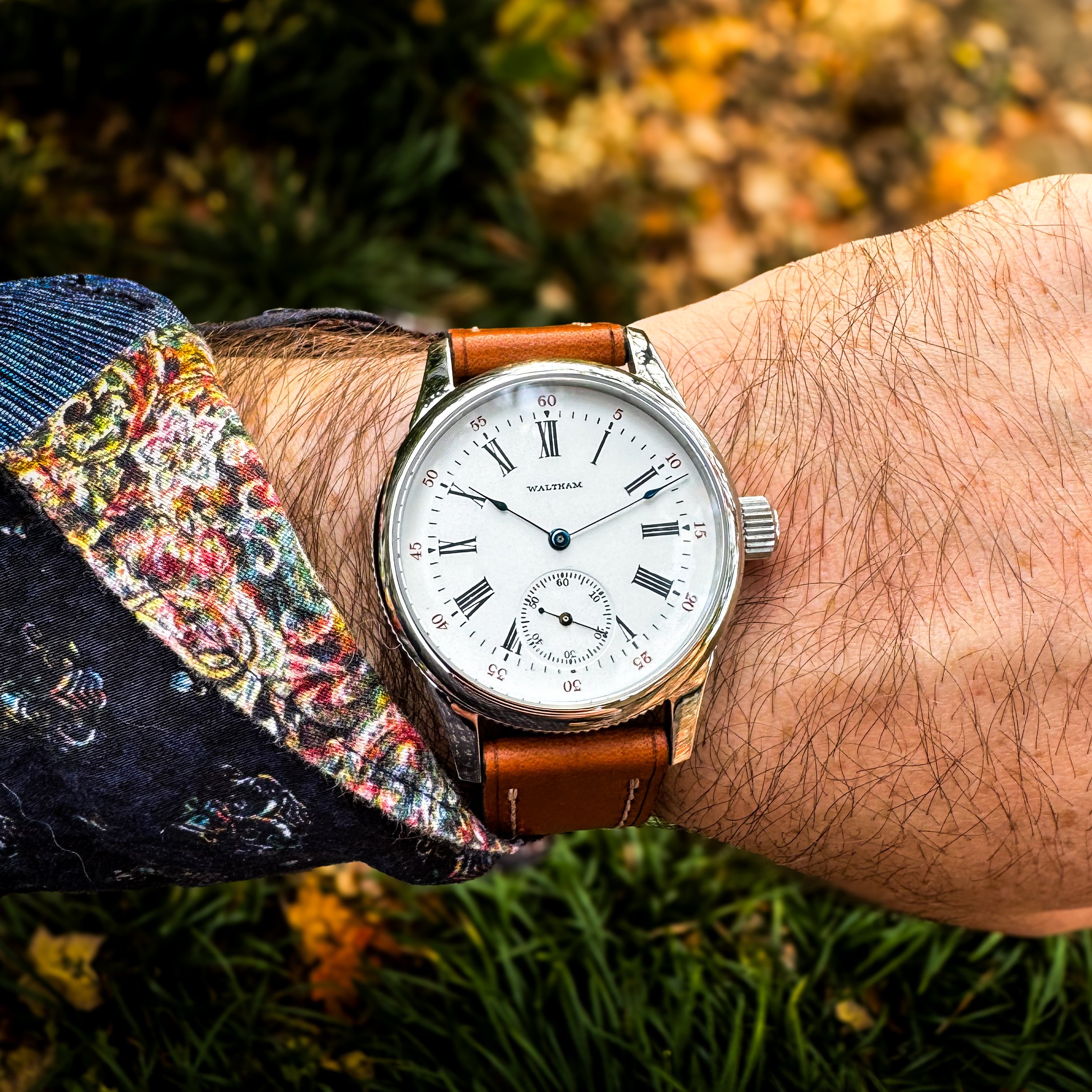 Waltham pocket watch conversion