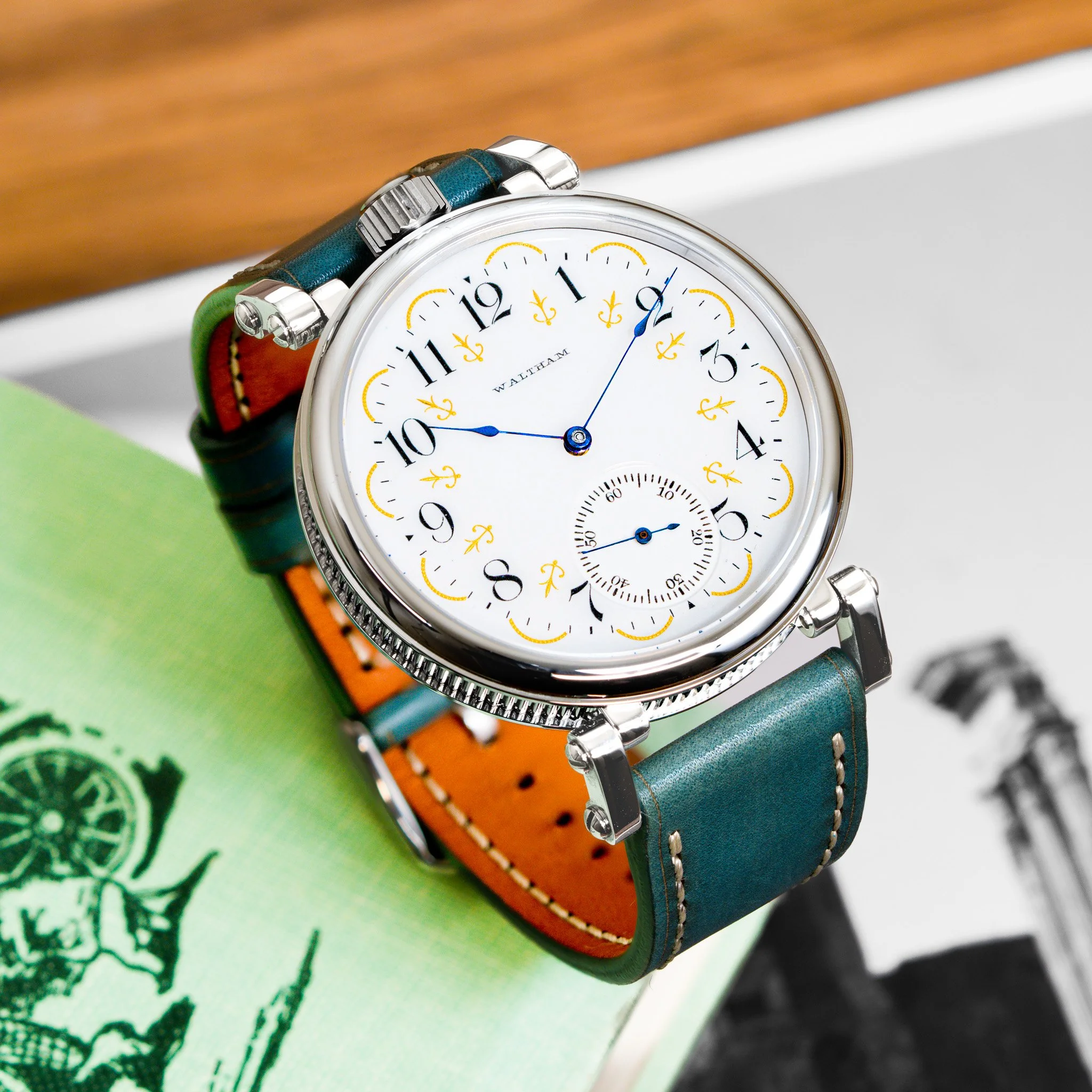 Waltham pocket watch conversion