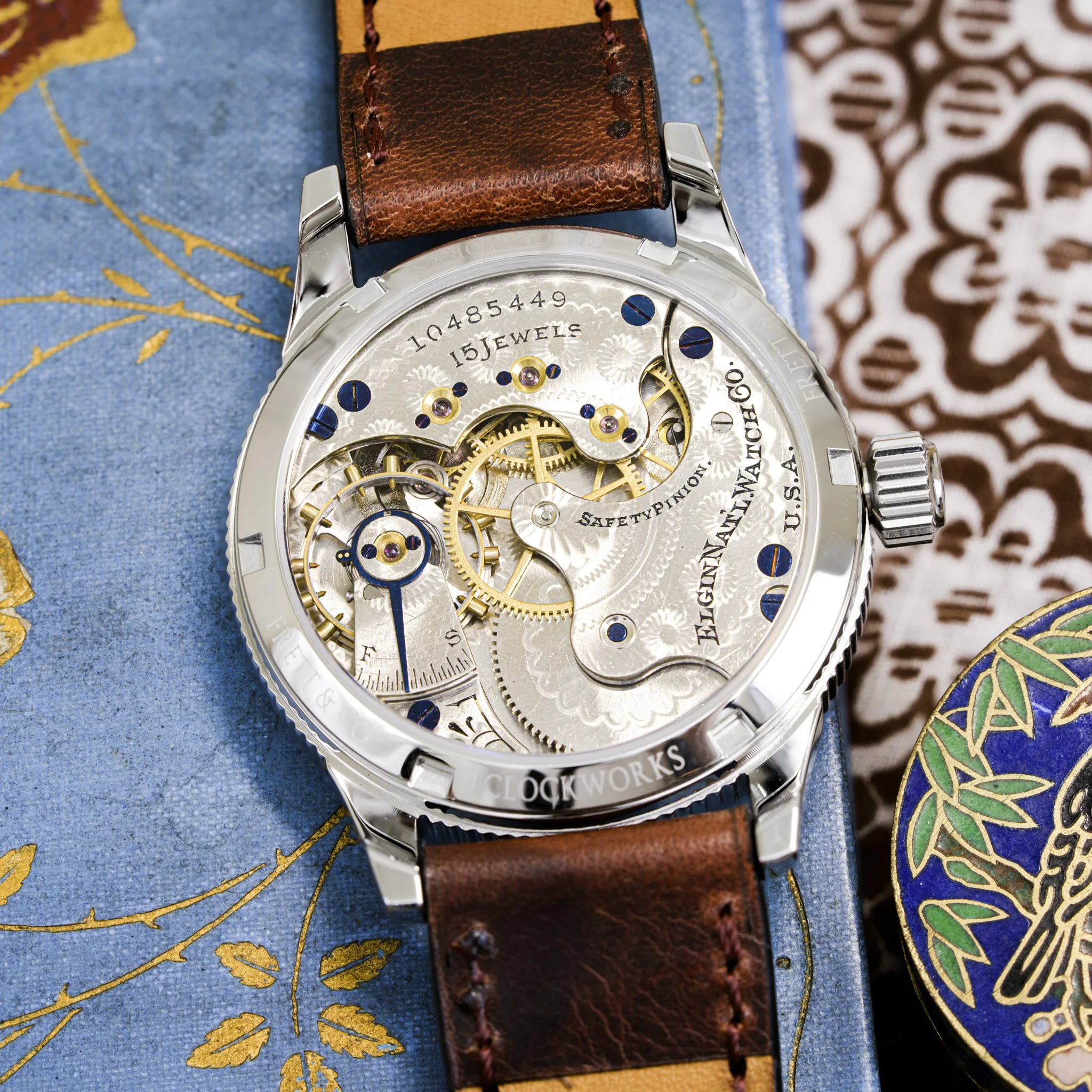 Elgin pocket watch conversion