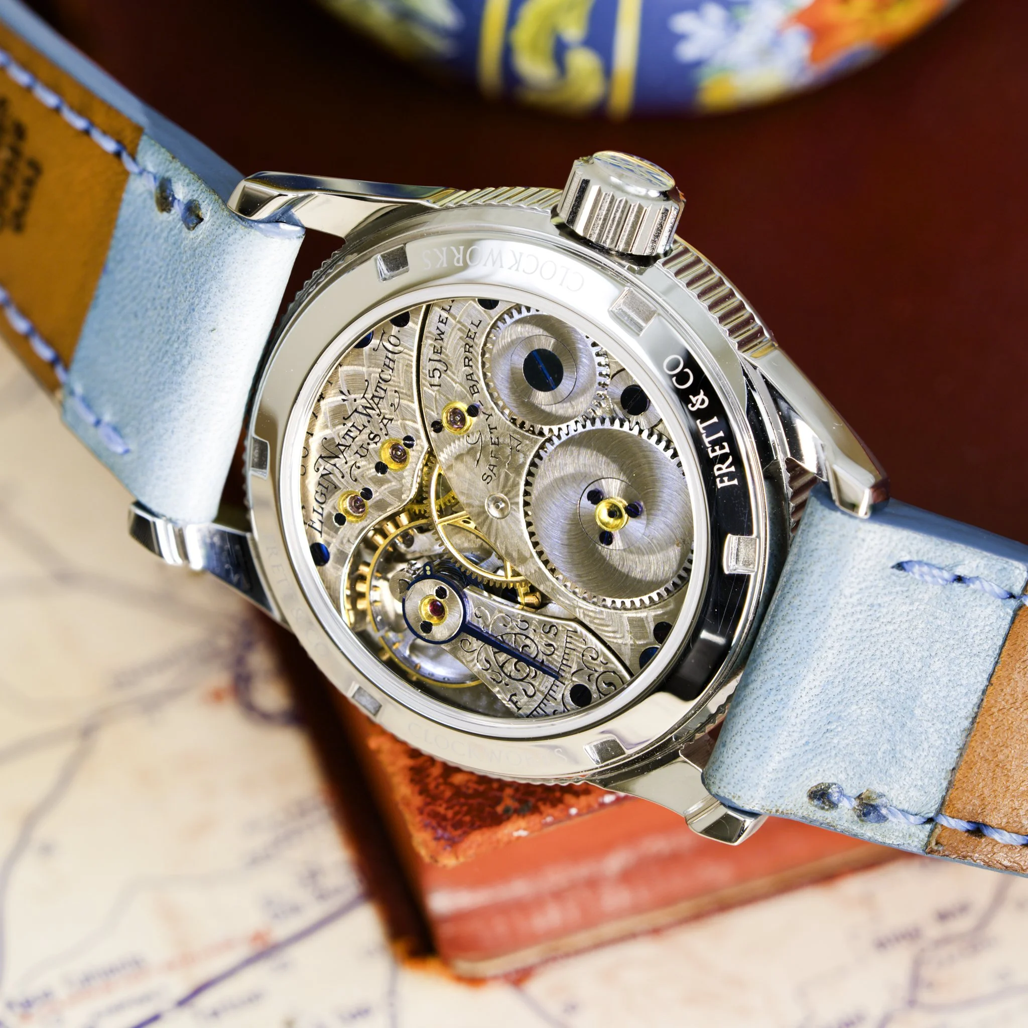 Elgin pocket watch conversion