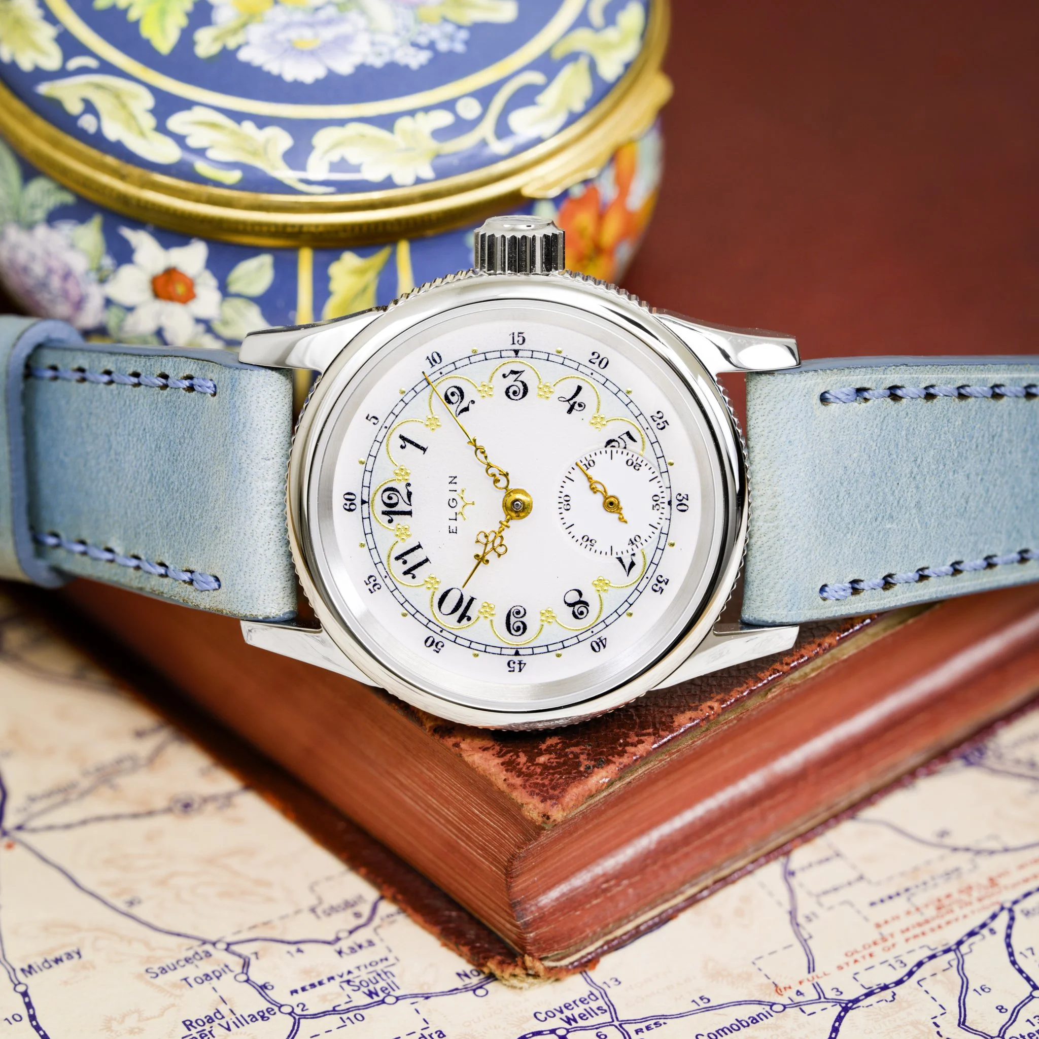 Elgin pocket watch conversion