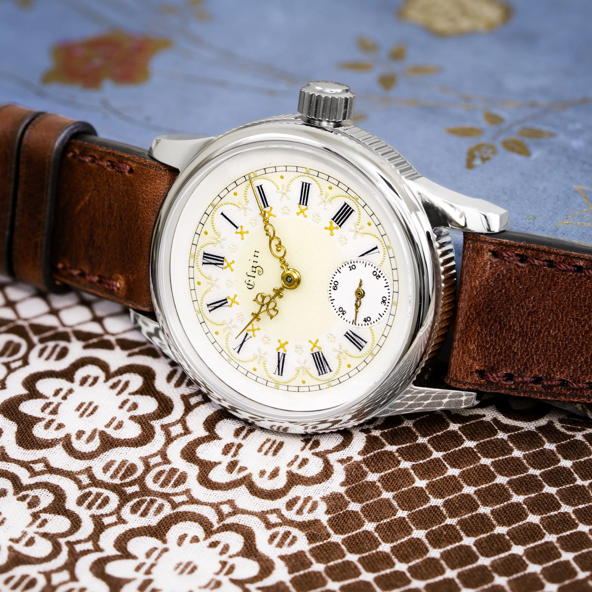 Elgin pocket watch conversion