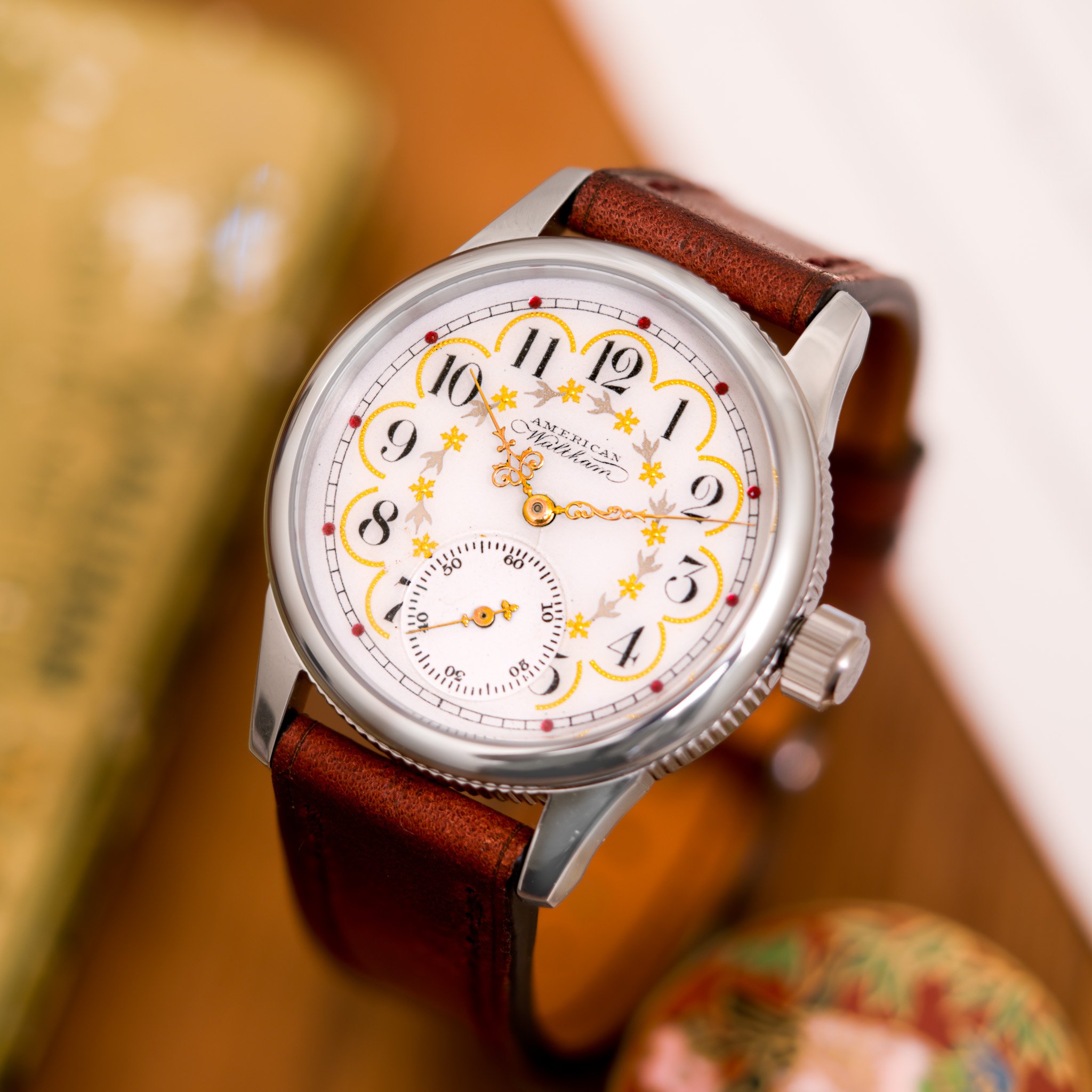Waltham pocket watch conversion