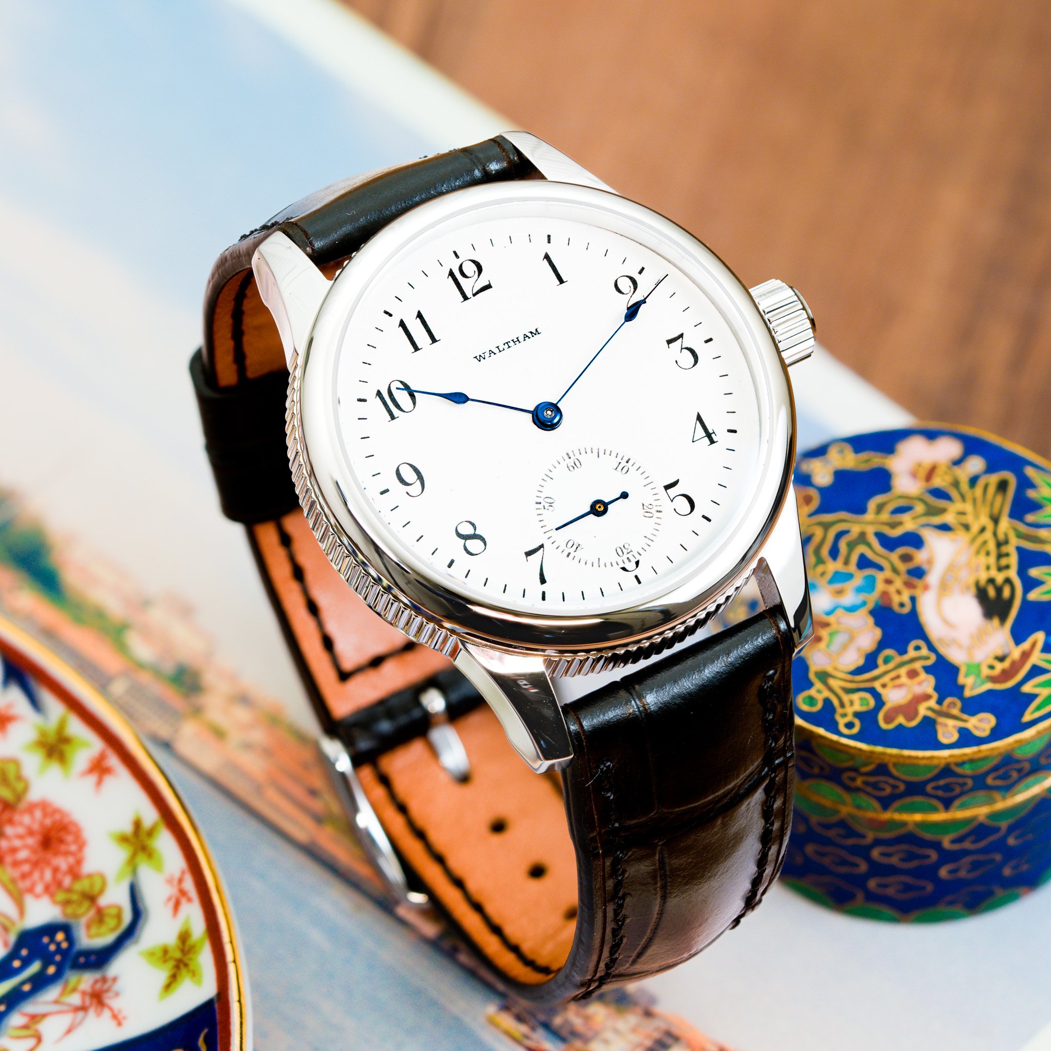 Waltham pocket watch conversion