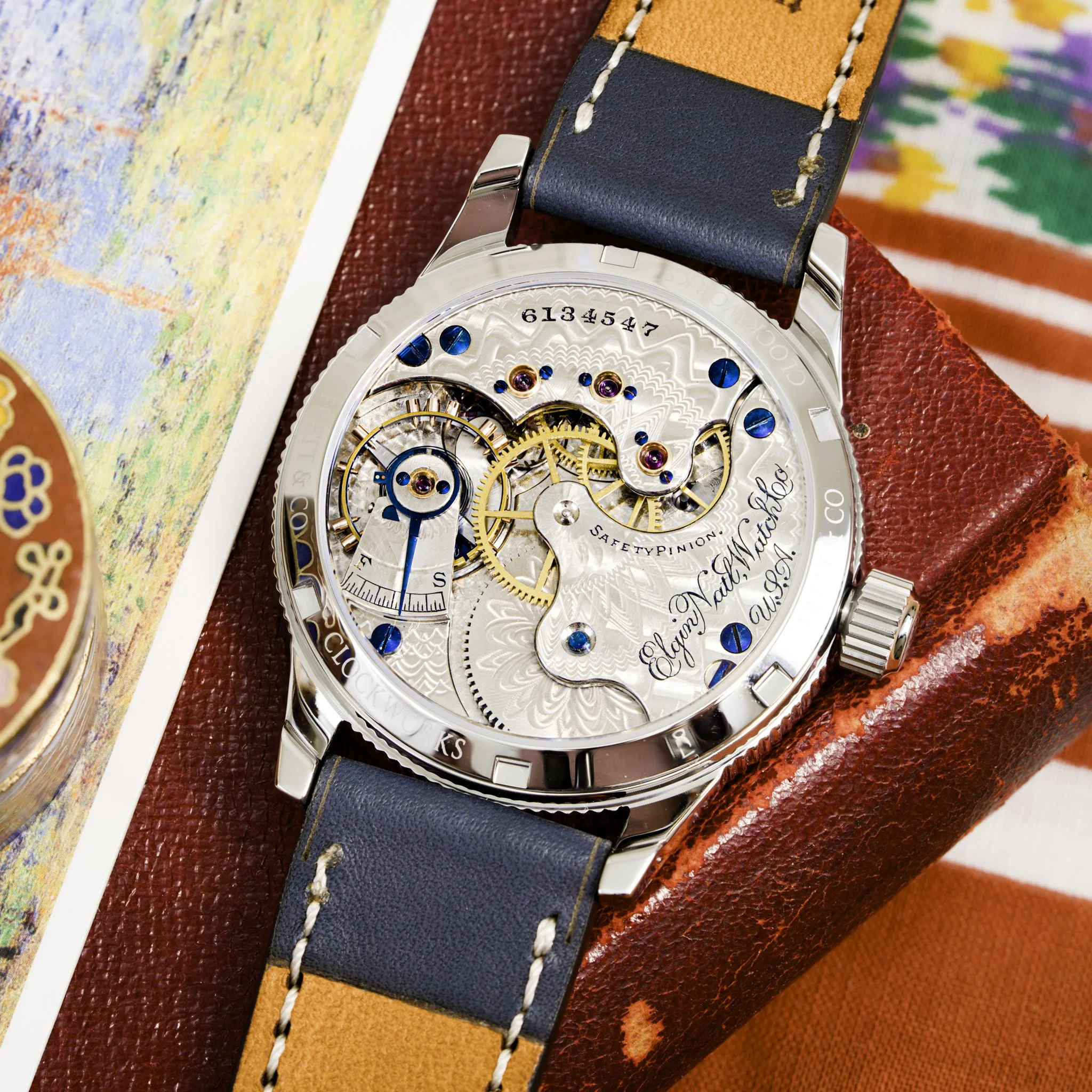 Elgin pocket watch conversion
