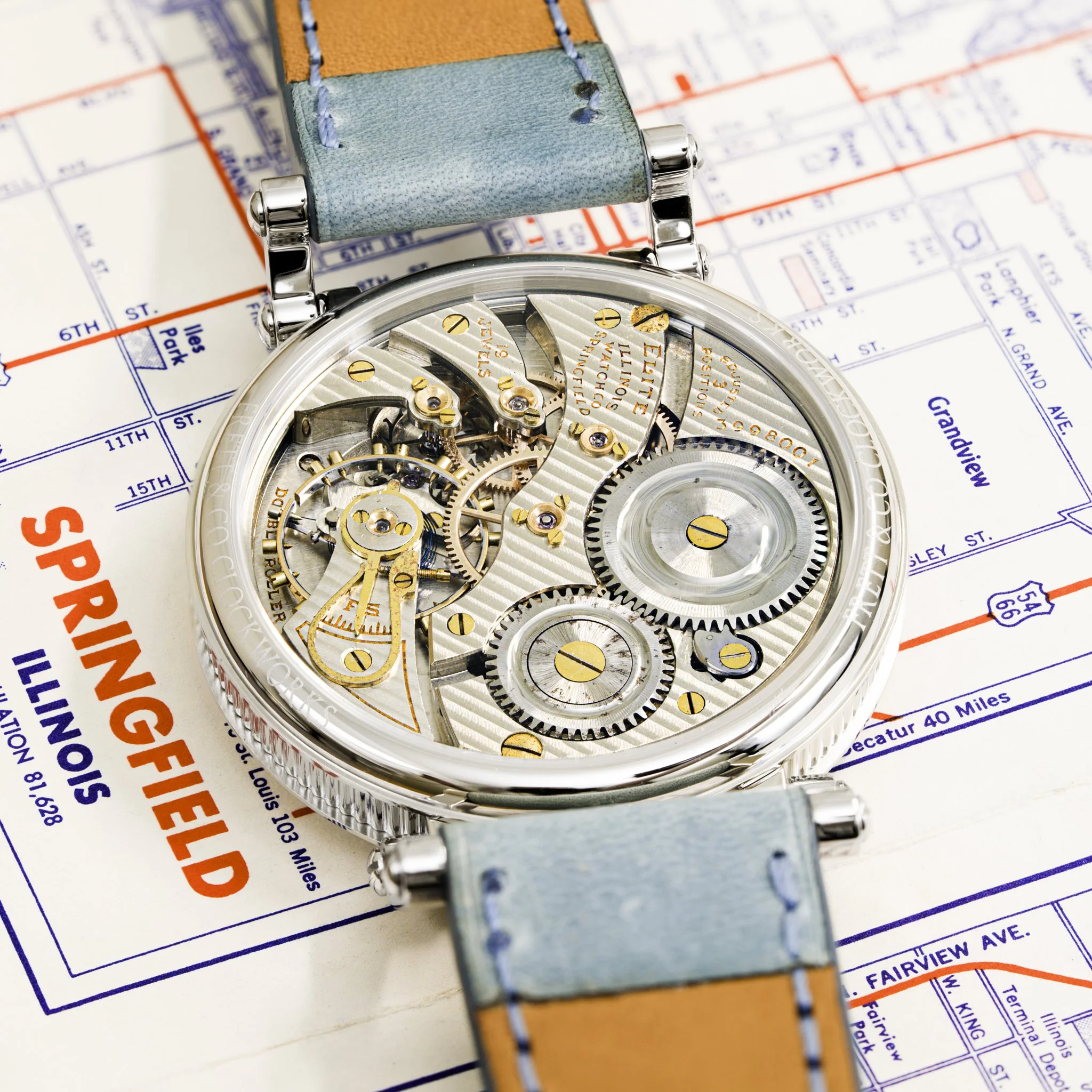 Illinois pocket watch conversion