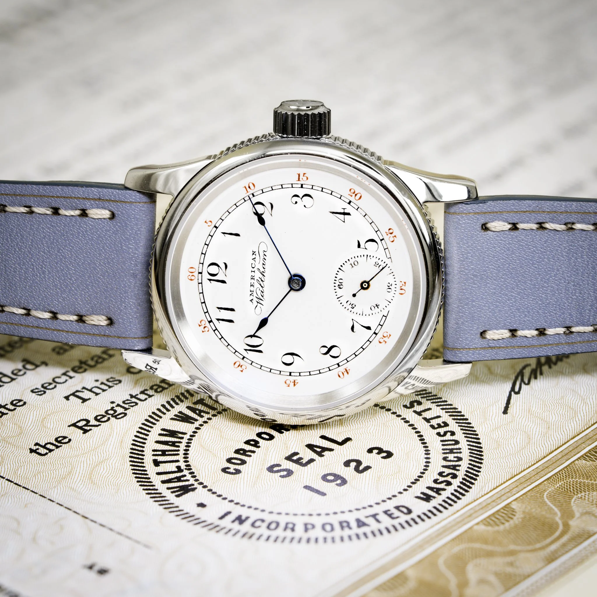 Waltham pocket watch conversion