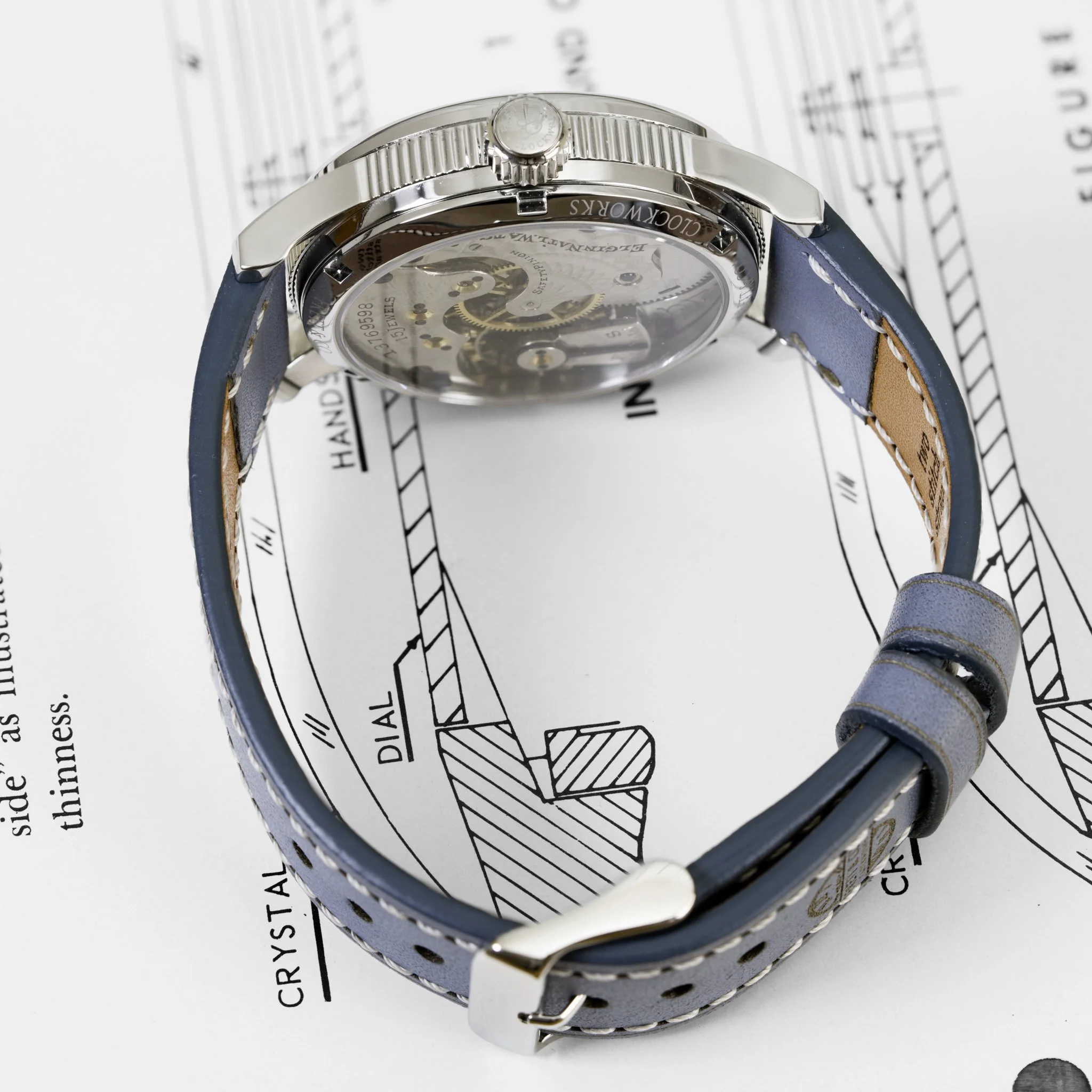 Elgin pocket watch conversion