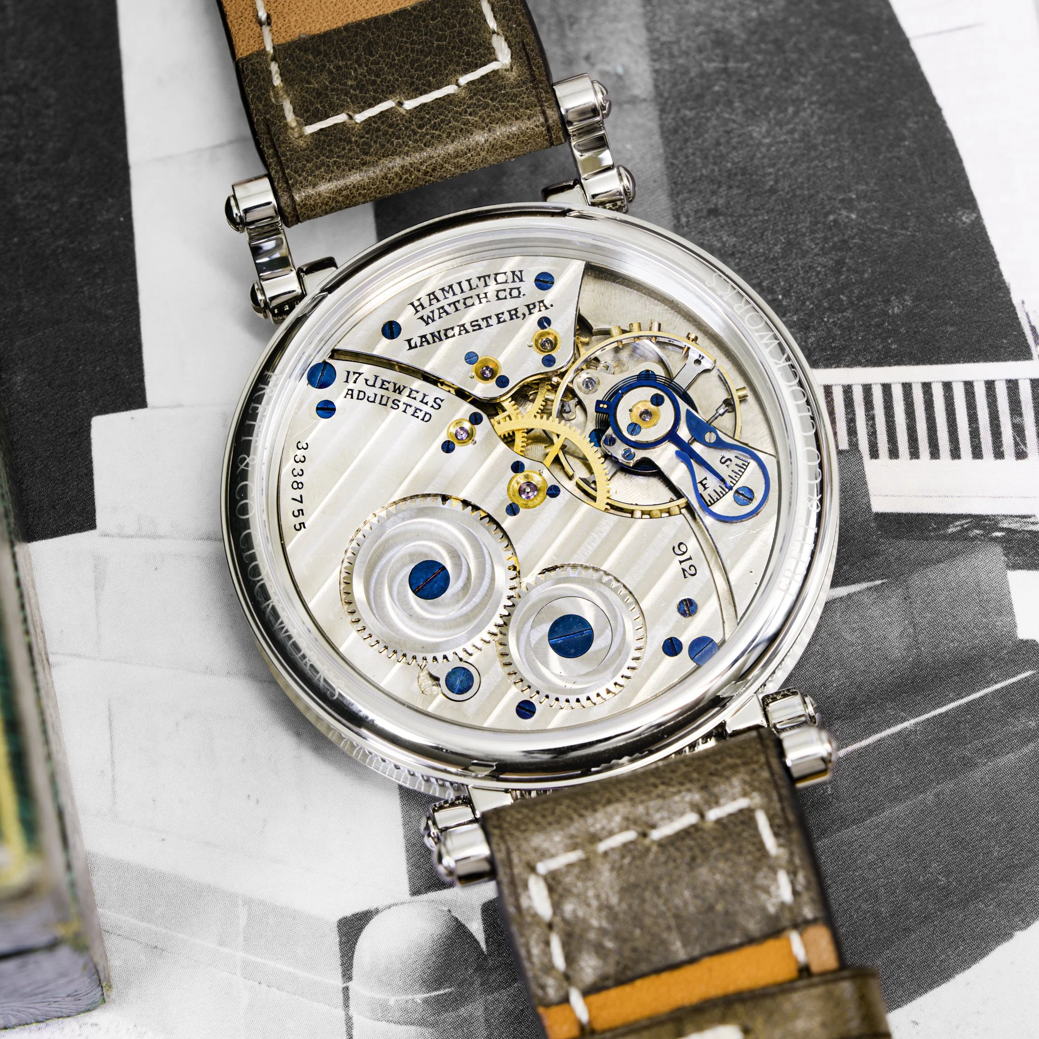 Hamilton pocket watch conversion