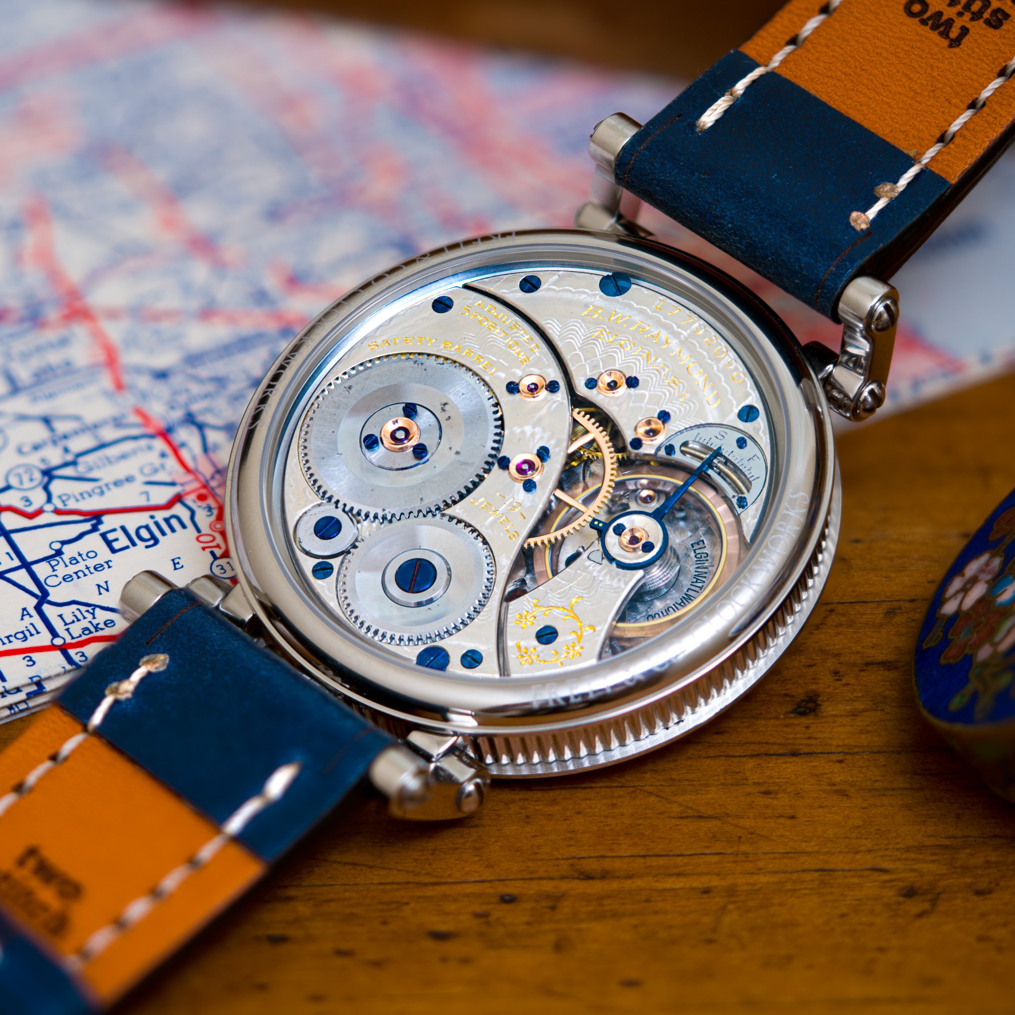 Elgin pocket watch conversion
