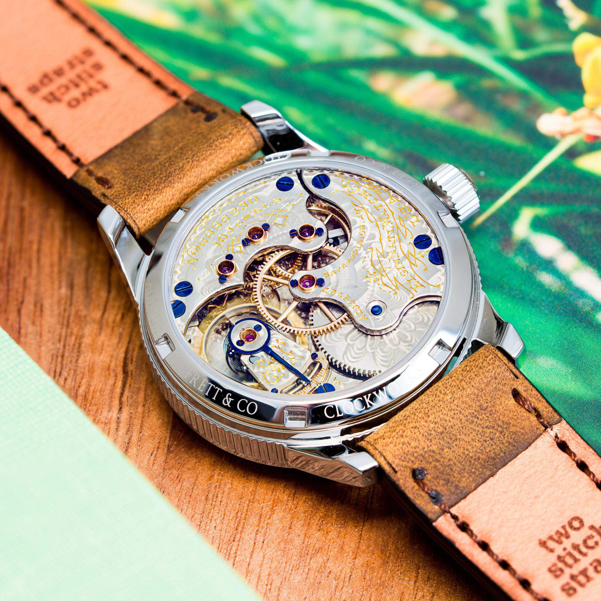 Elgin pocket watch conversion