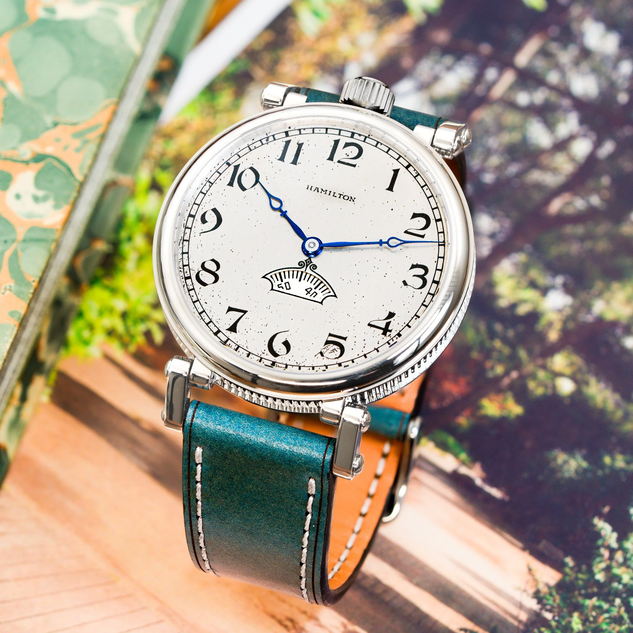 Hamilton pocket watch conversion — Frett & Co Clockworks