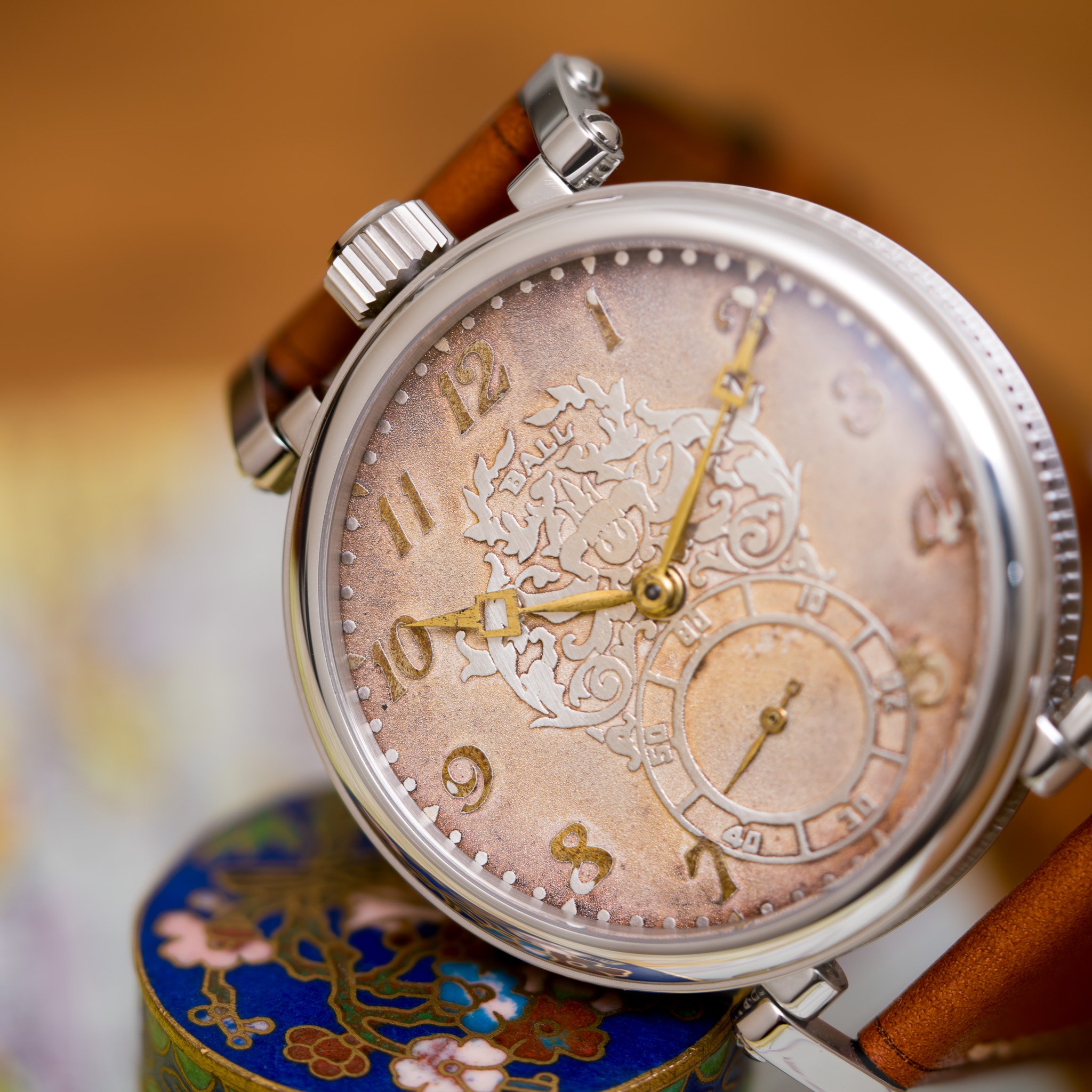 Ball pocket watch conversion