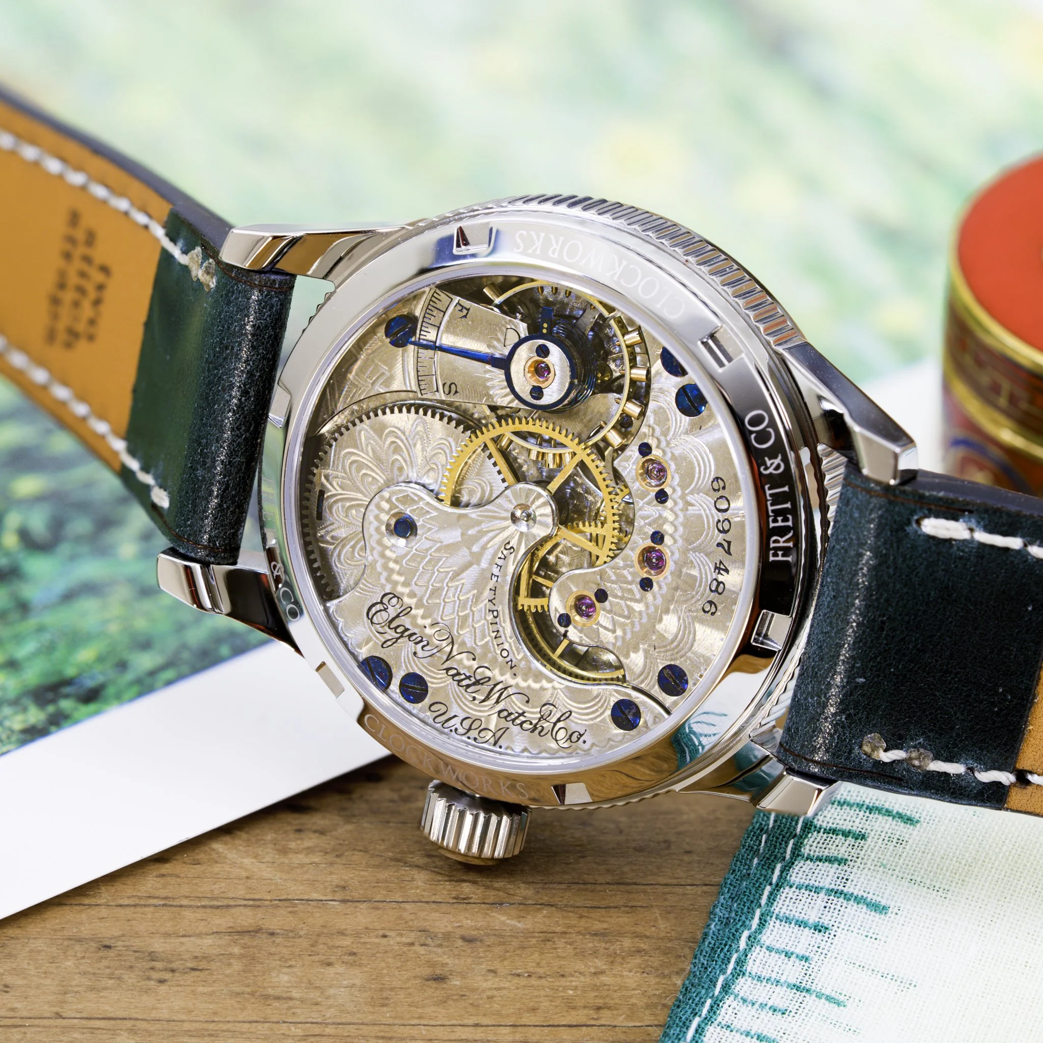 Elgin pocket watch conversion