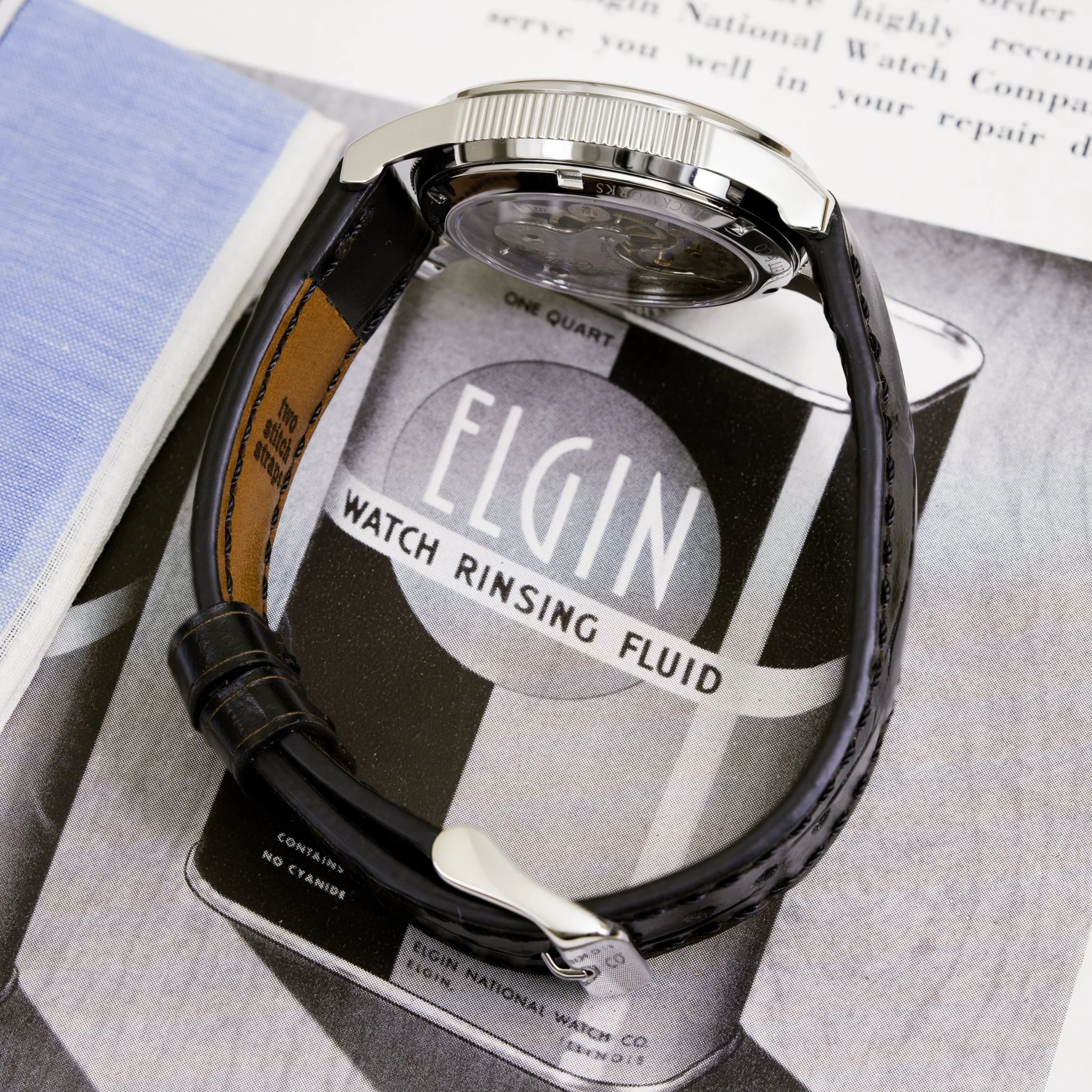 Elgin pocket watch conversion