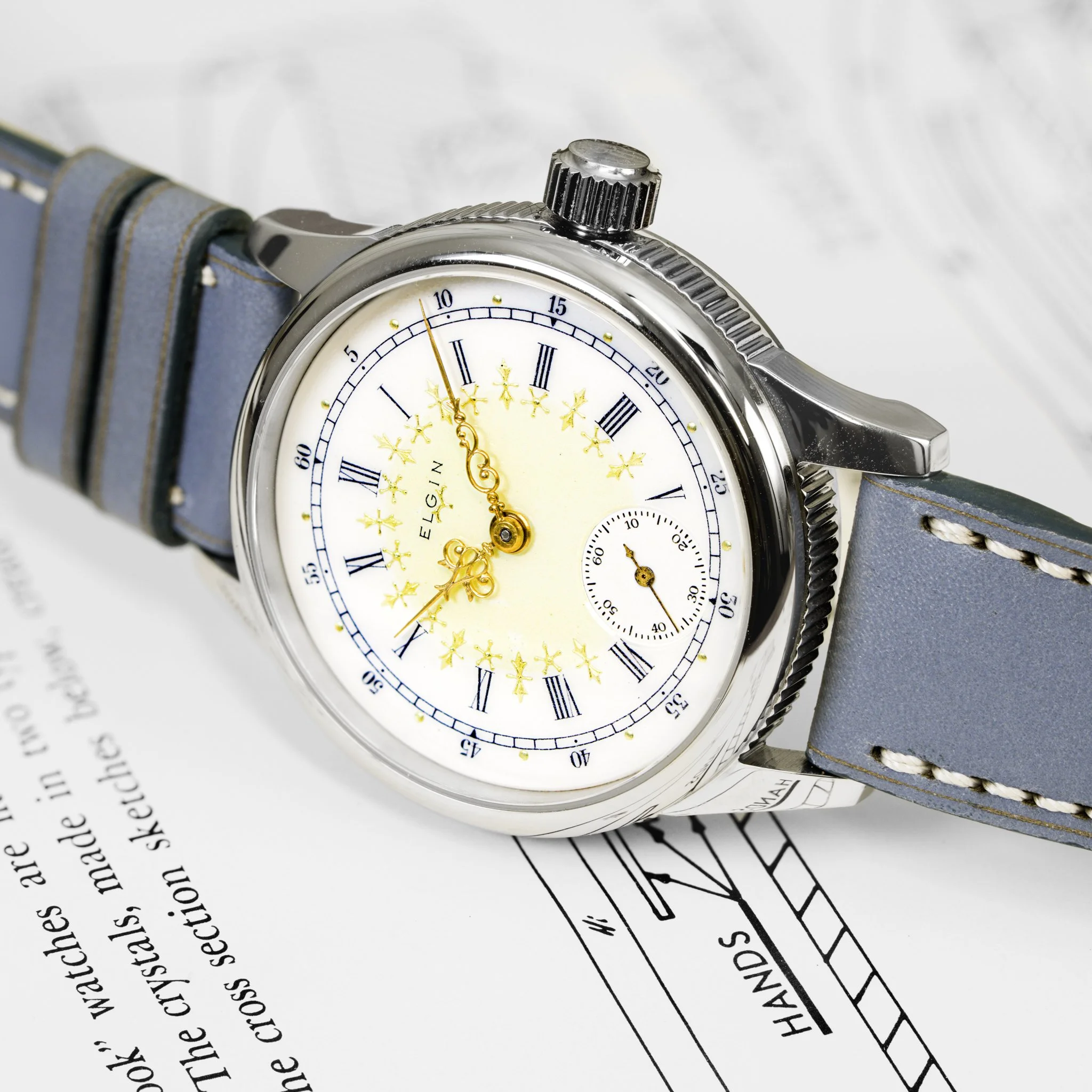 Elgin pocket watch conversion