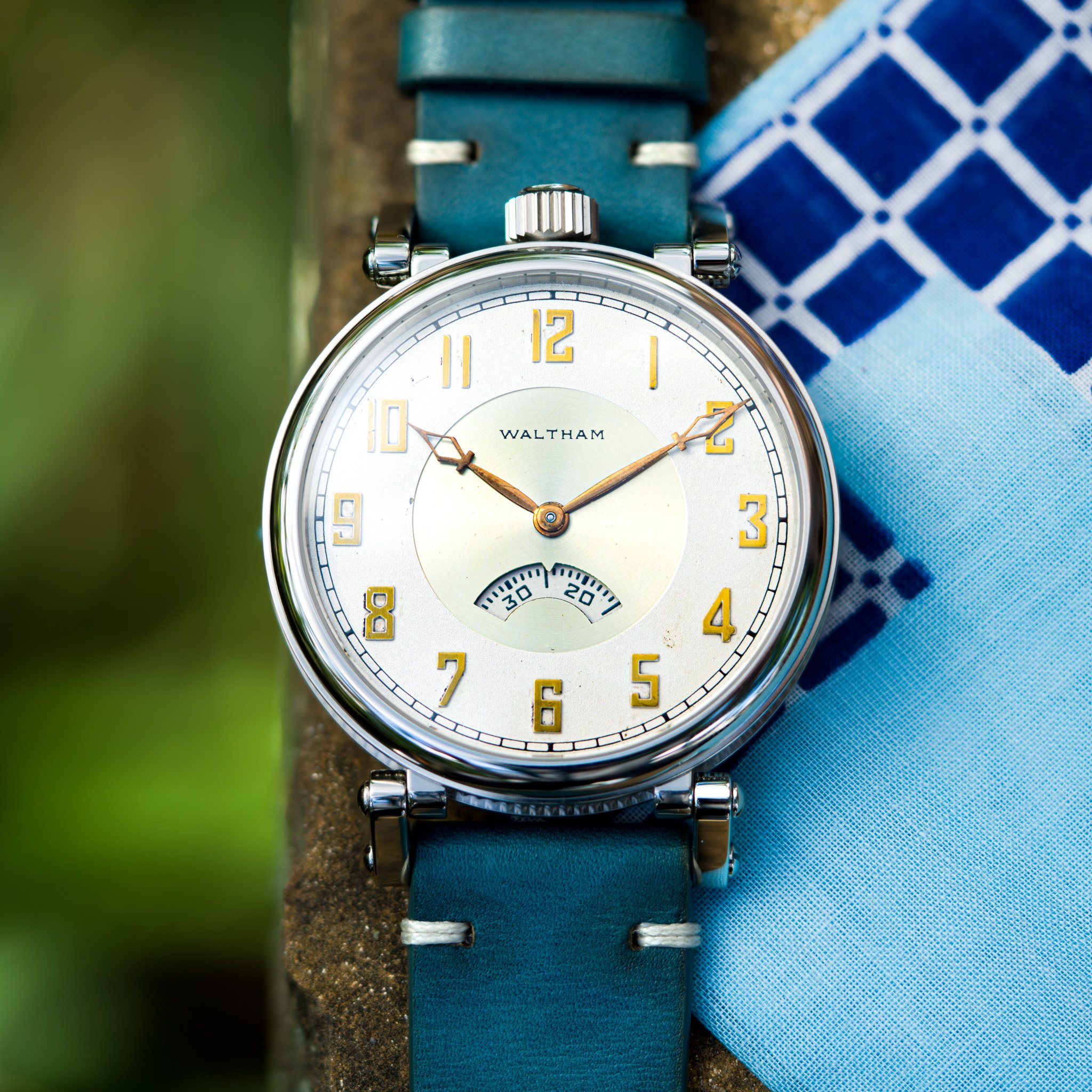 Waltham pocket watch conversion