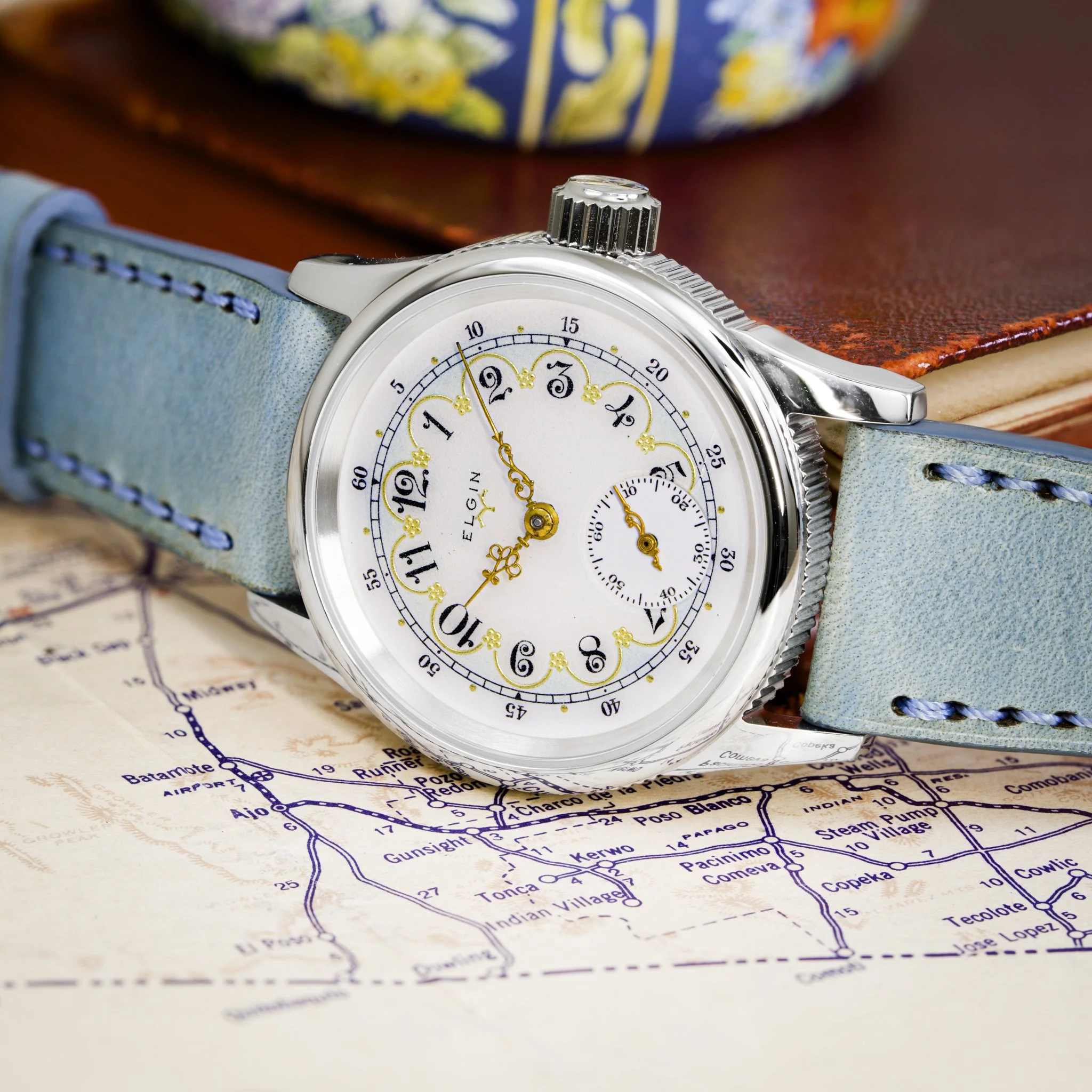 Elgin pocket watch conversion