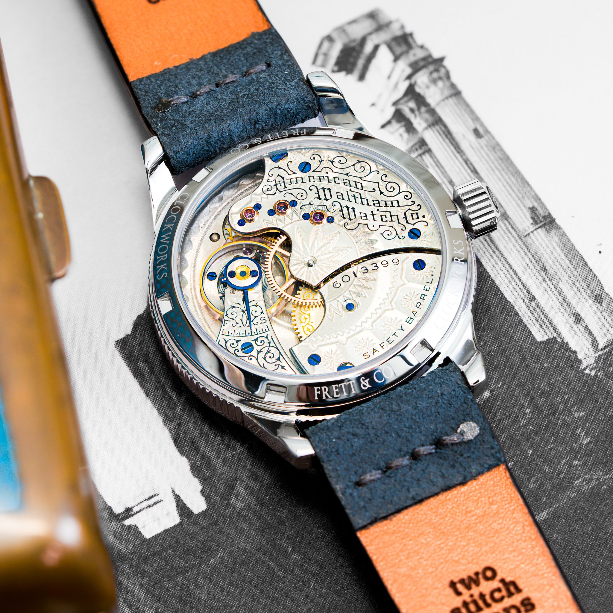 Waltham pocket watch conversion