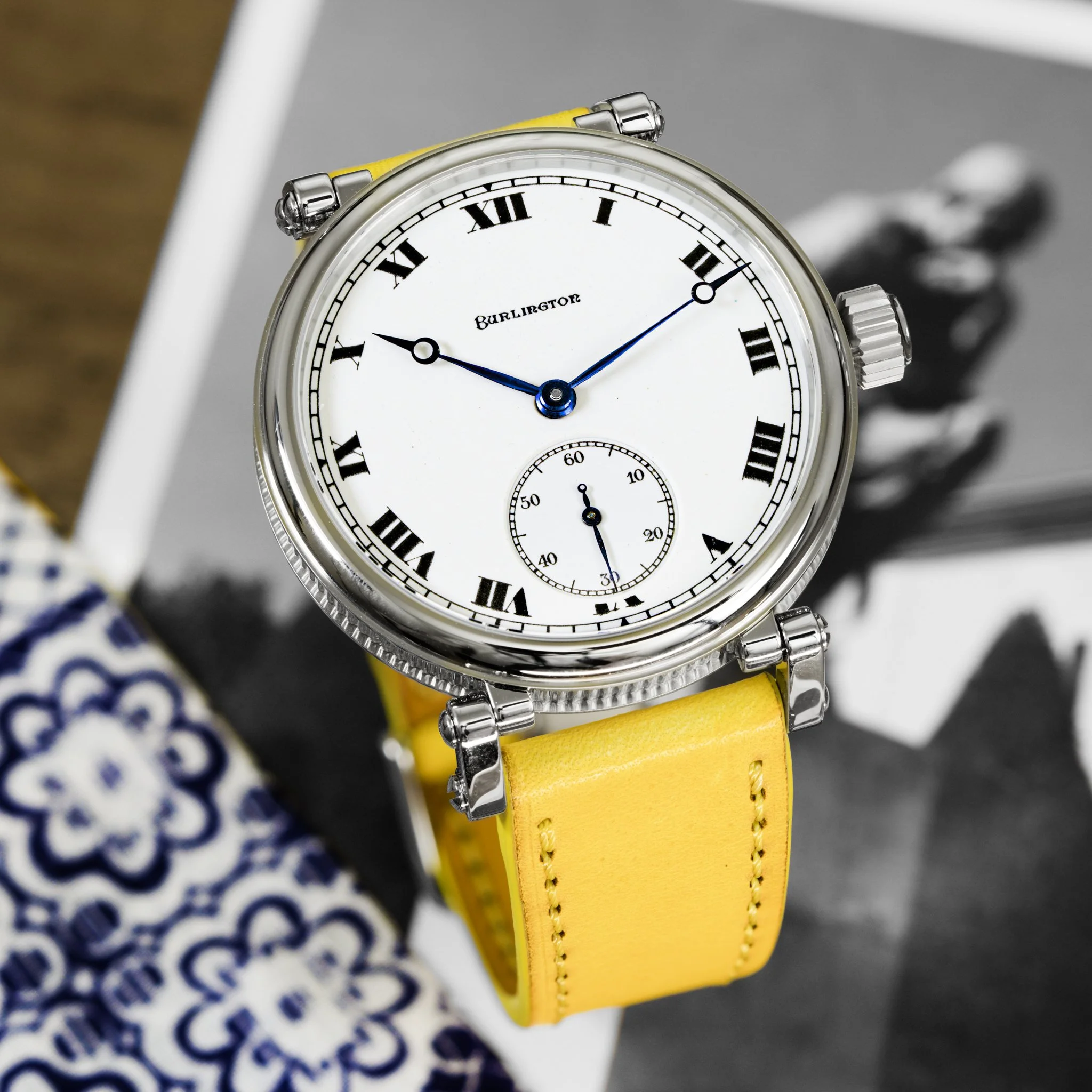 Burlington pocket watch conversion