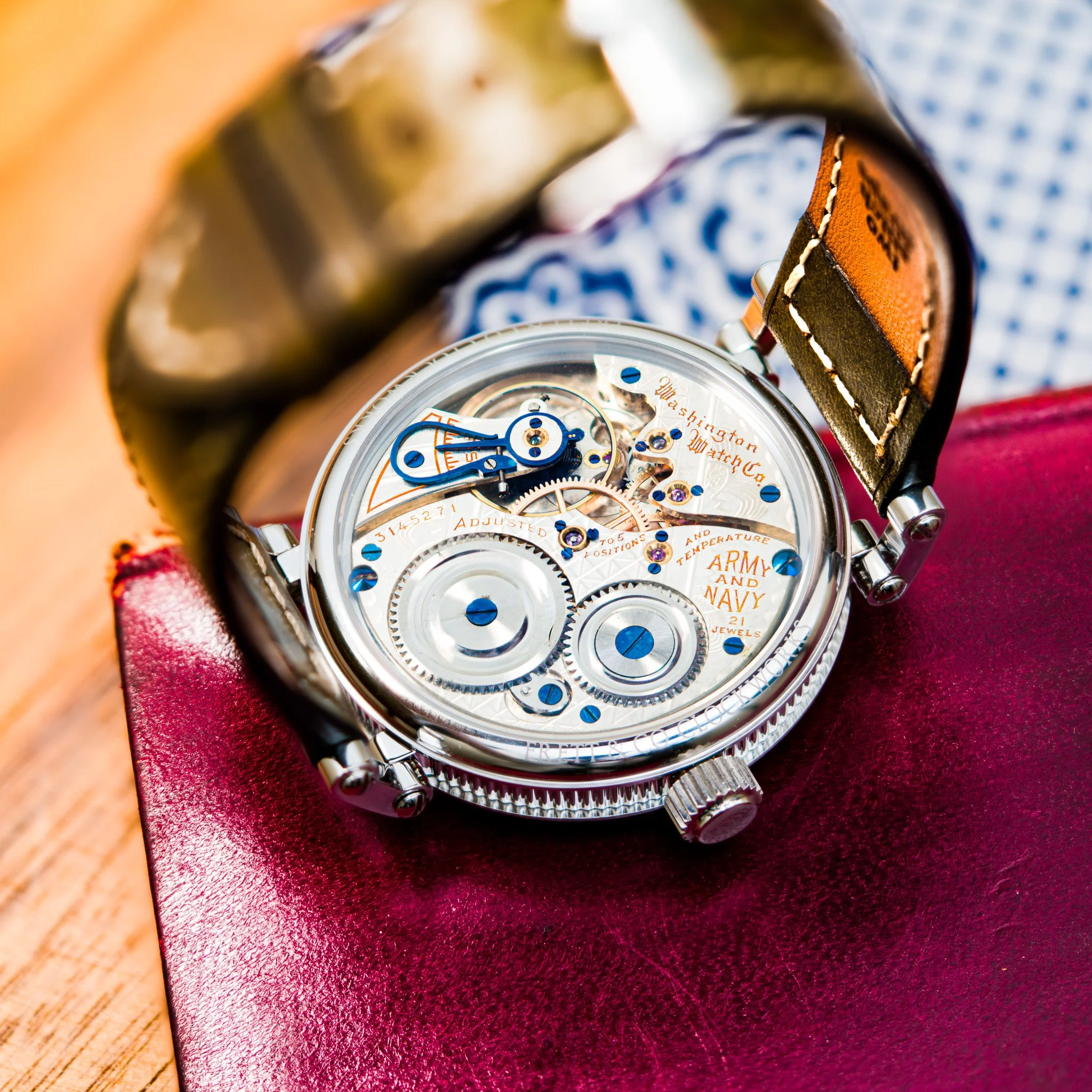 Illinois pocket watch conversion