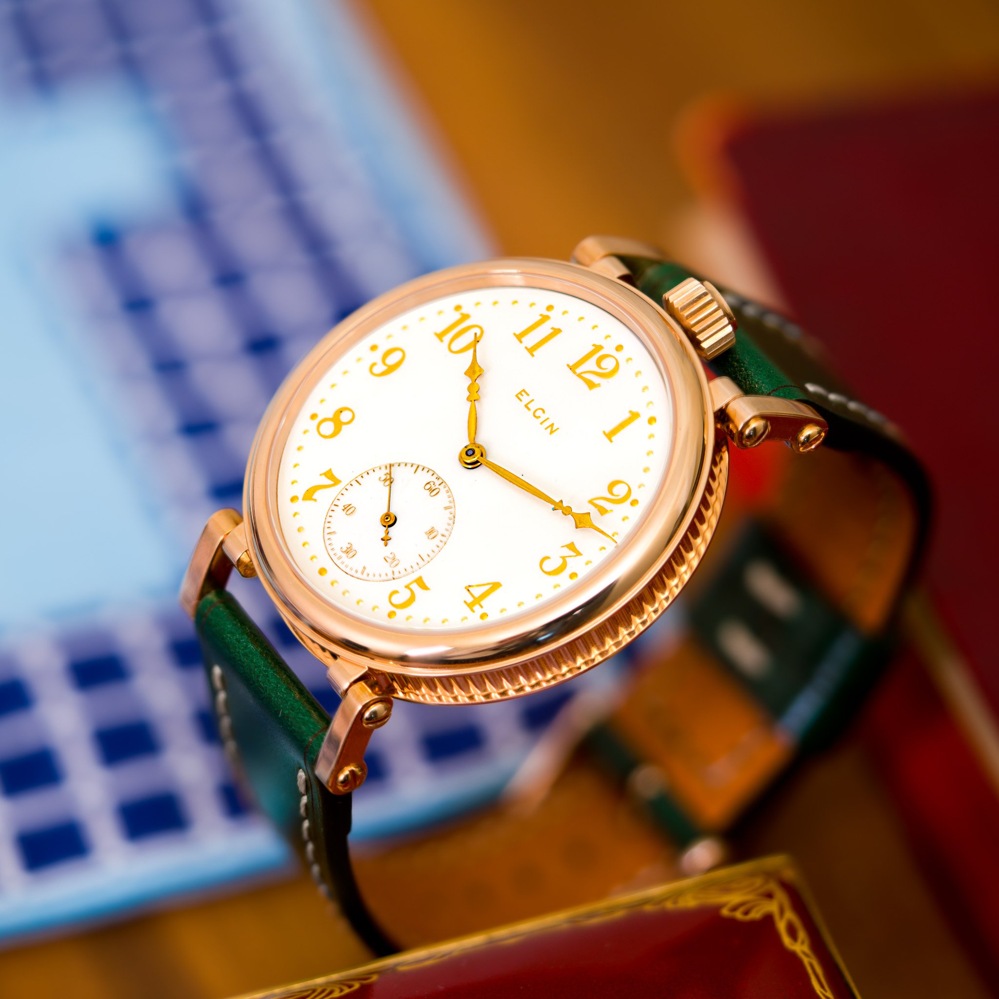 Elgin pocket watch conversion