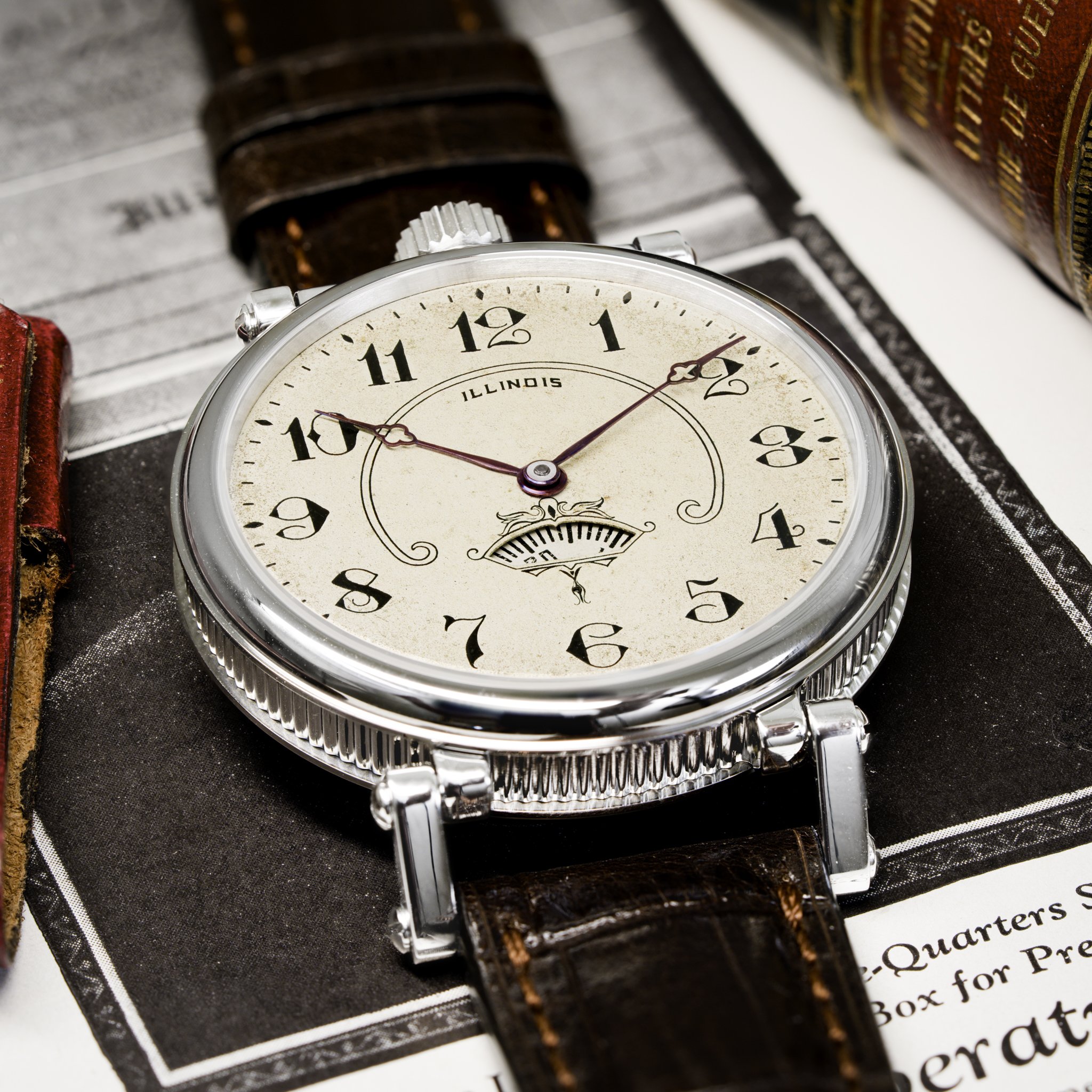 Illinois pocket watch conversion