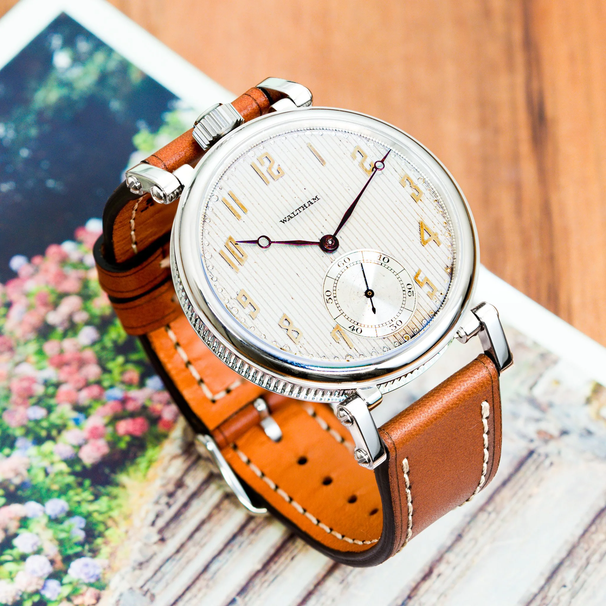 Waltham pocket watch conversion