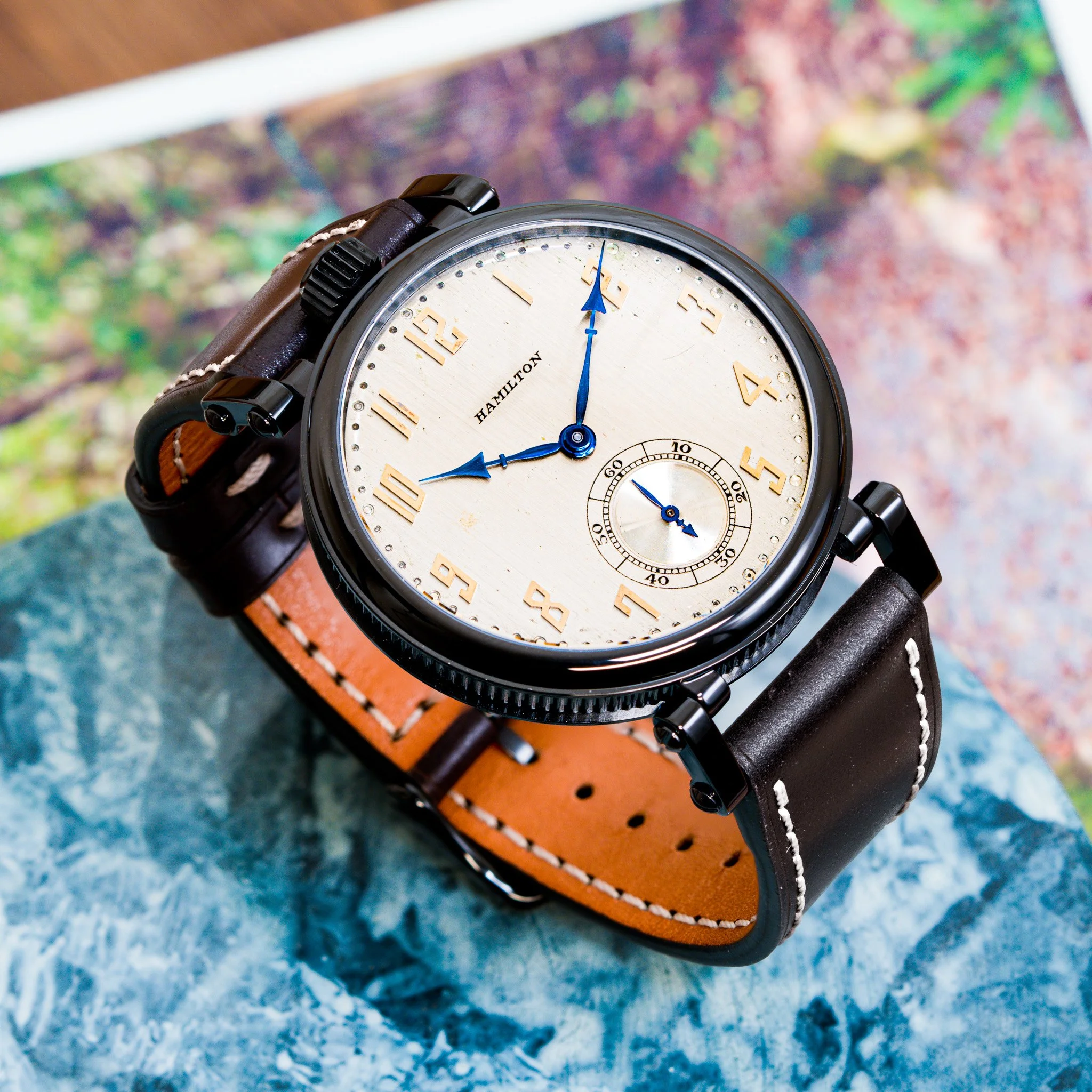 Hamilton pocket watch conversion