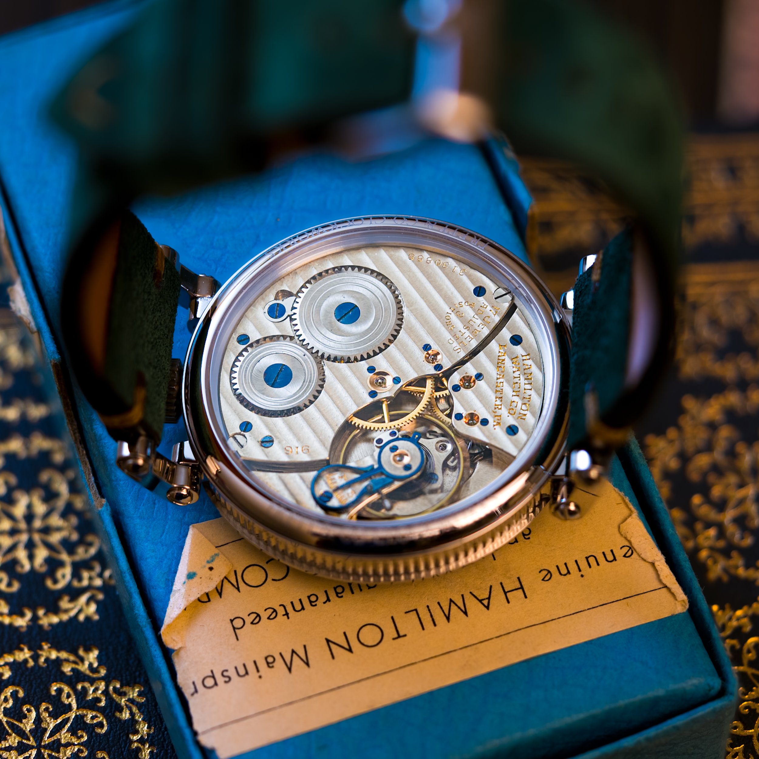 Hamilton pocket watch conversion