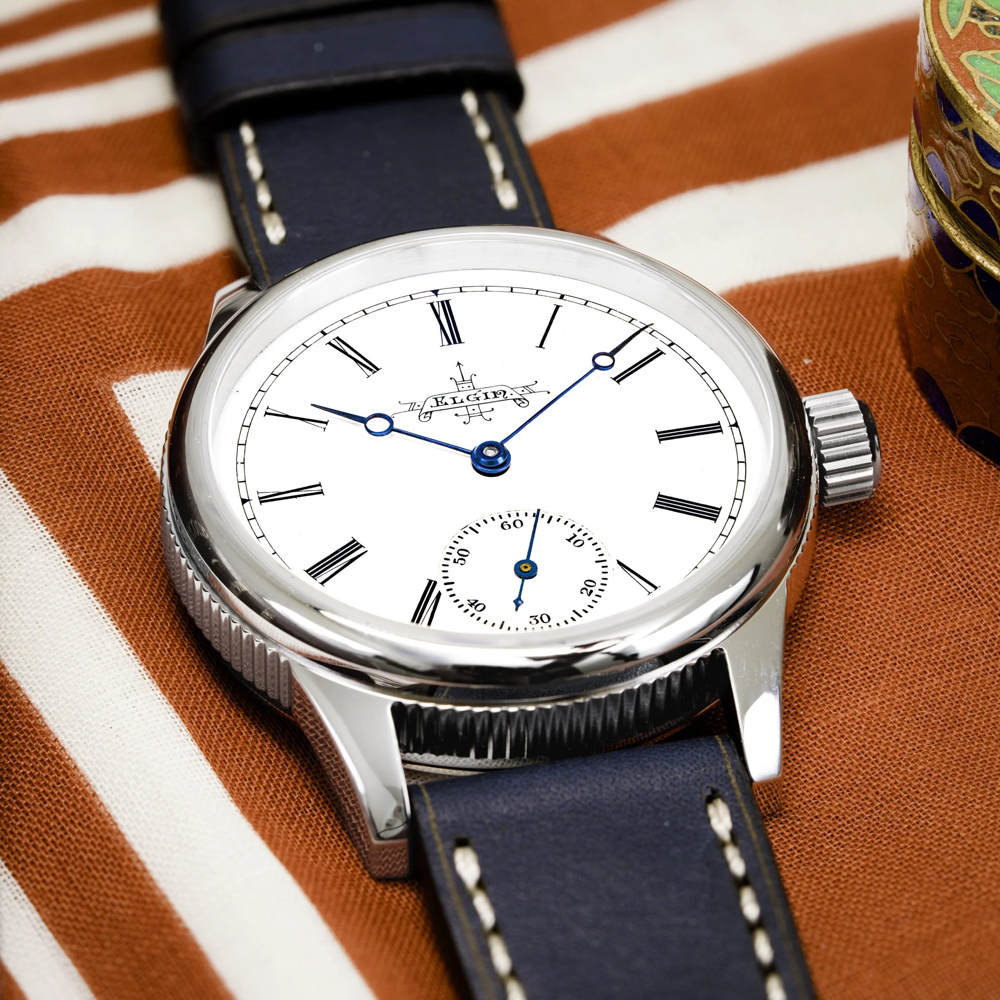 Elgin pocket watch conversion