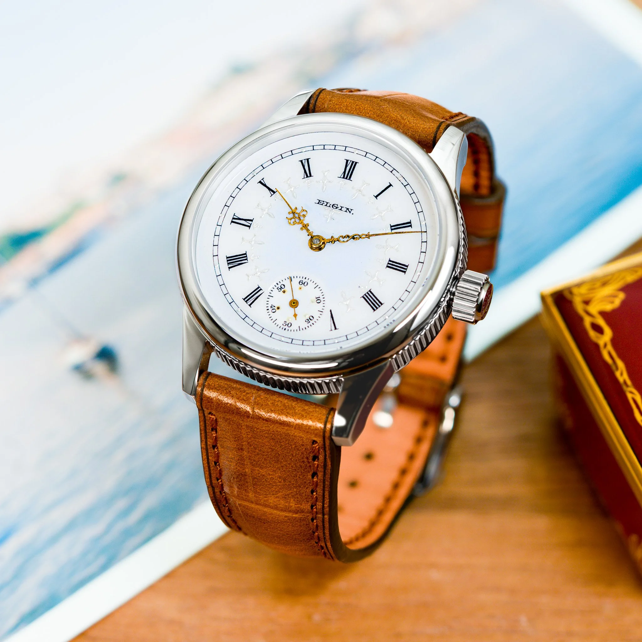 Elgin pocket watch conversion