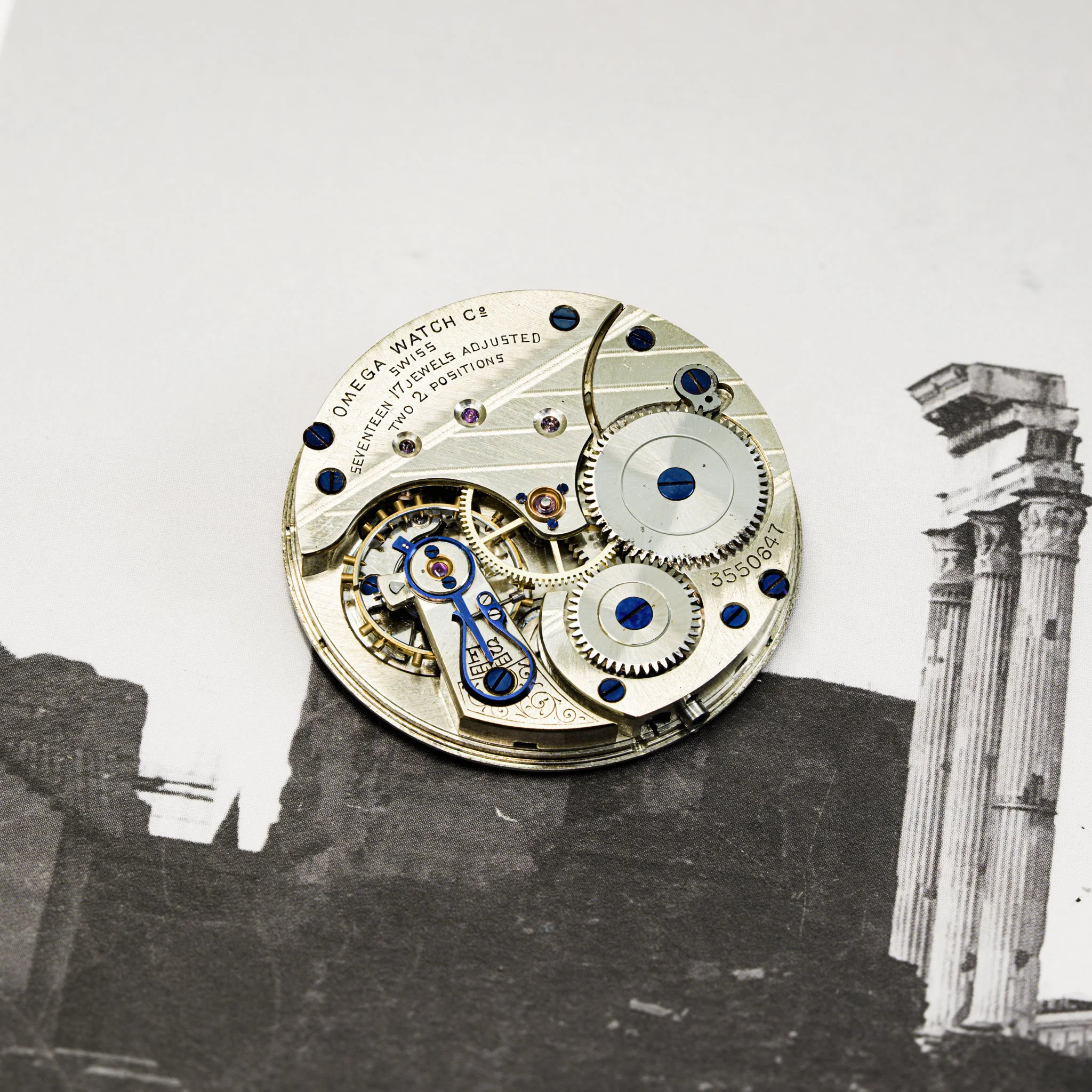Omega pocket watch conversion