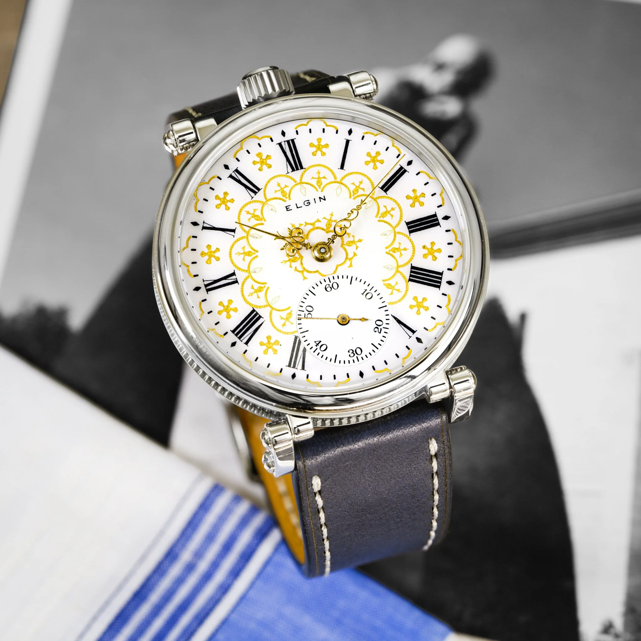 Elgin pocket watch conversion