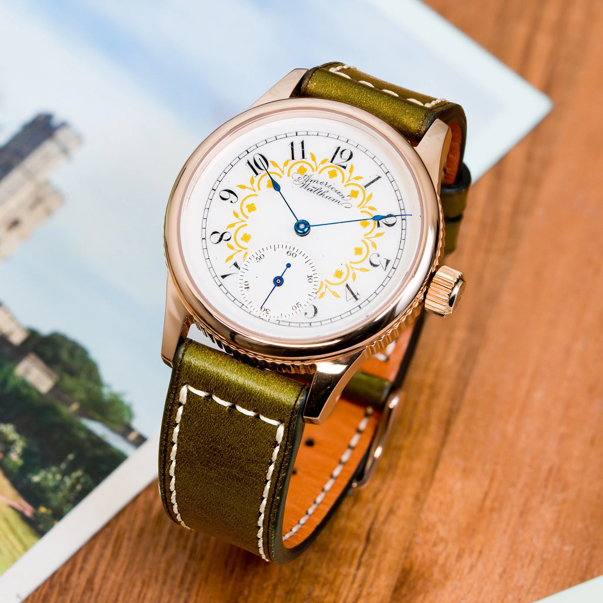 Waltham pocket watch conversion