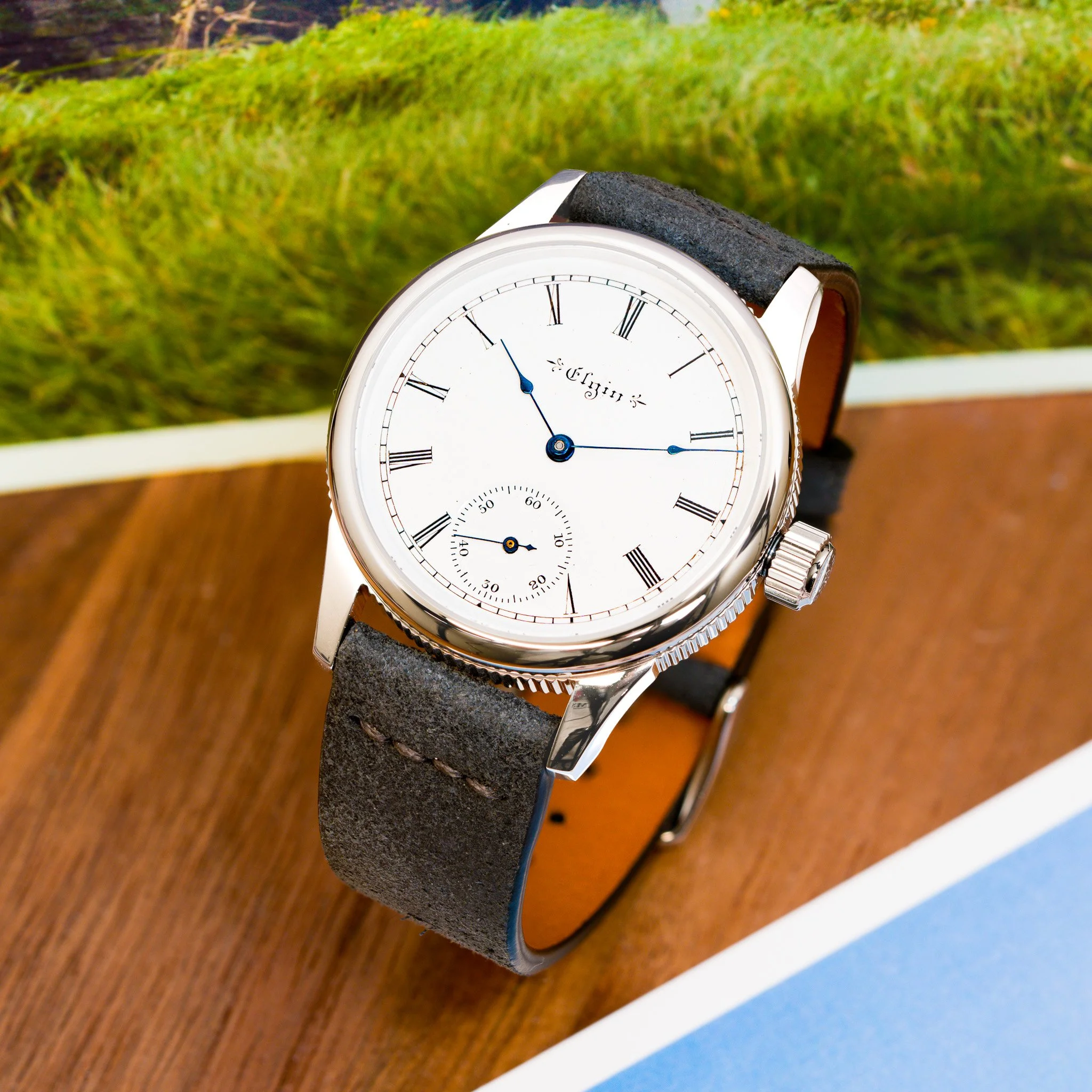 Elgin pocket watch conversion